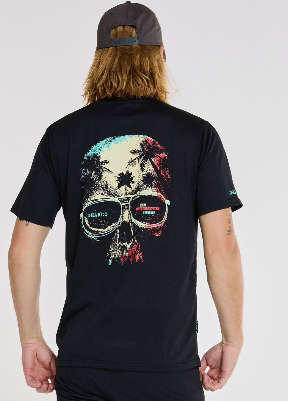 Maillot manches courtes Dharco Tech Tee Eddie Noir Homme 2/6