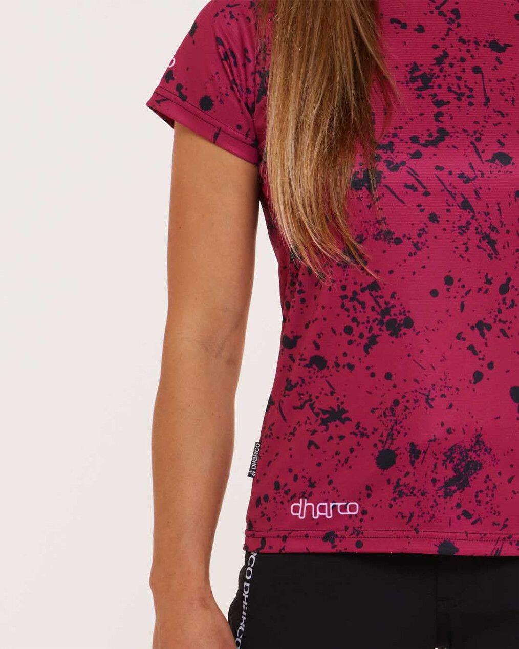 Dharco Women's Short Sleeve Jersey Red 5/6