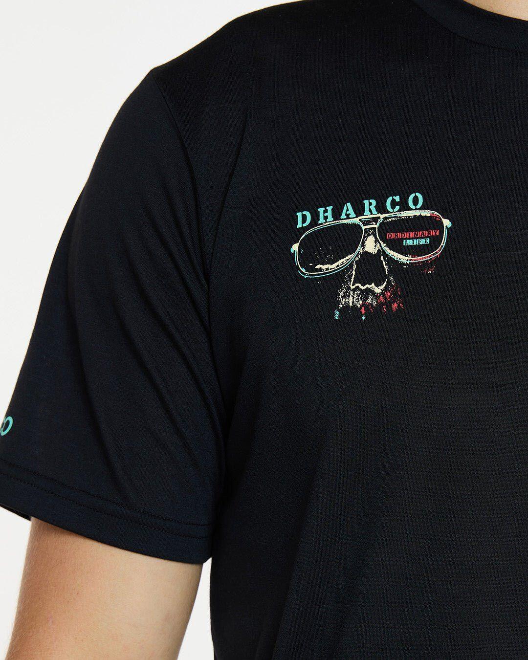 Maillot manches courtes Dharco Tech Tee Eddie Noir Homme 4/6