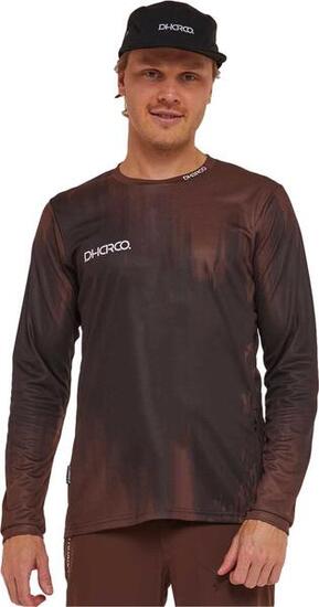 Dharco Gravity Brown Long Sleeve Jersey