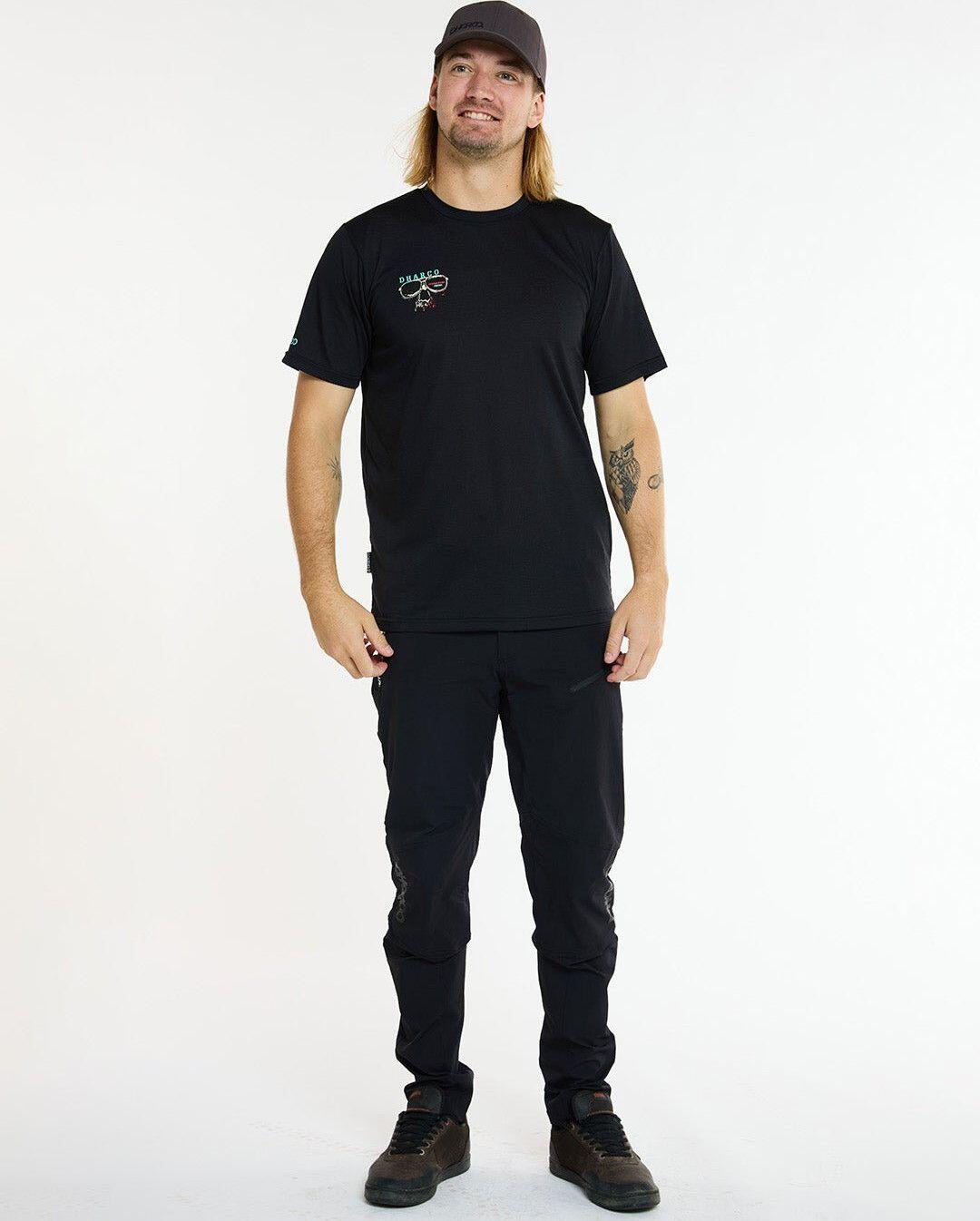 Maillot manches courtes Dharco Tech Tee Eddie Noir Homme 6/6