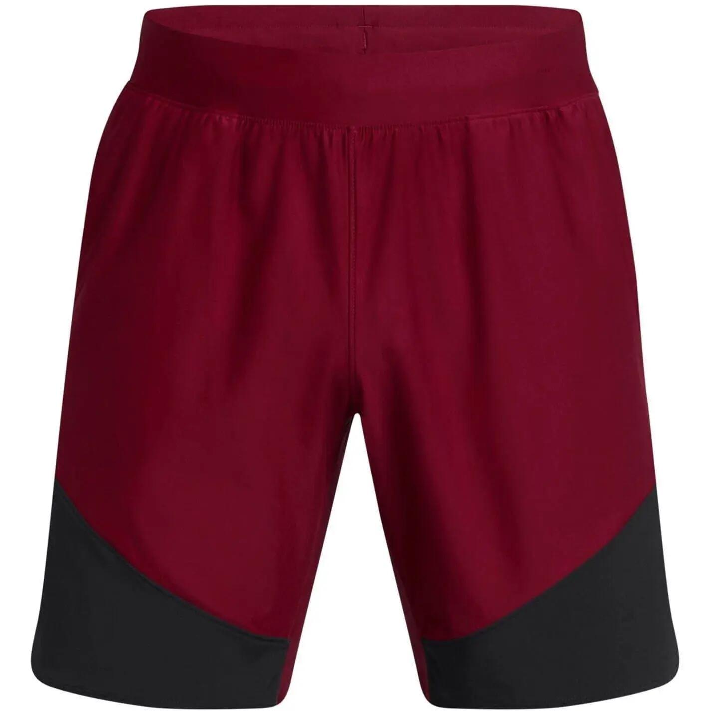 Mens Elite Shorts (Red) 2/5