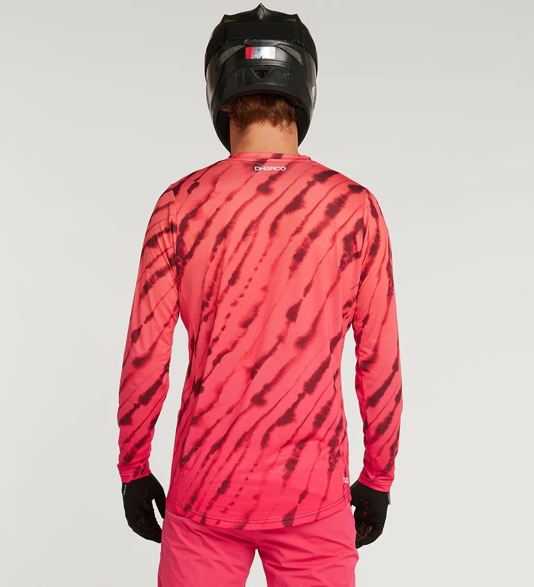 Dharco Race Val Di Sole Long Sleeve Jersey Pink/Orange 4/7