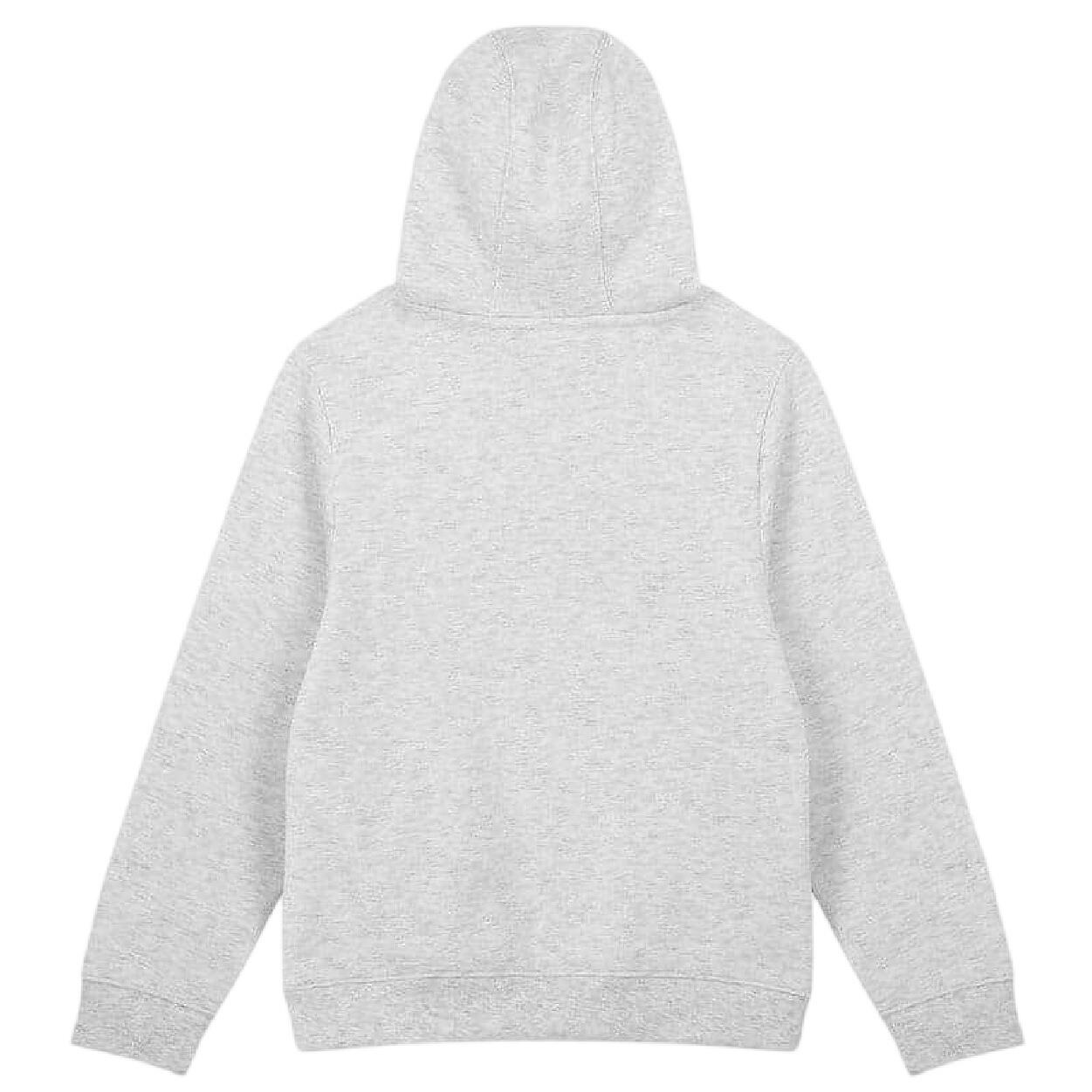 Kapuzenpullover für Kinder Eisgrau meliert 2/2