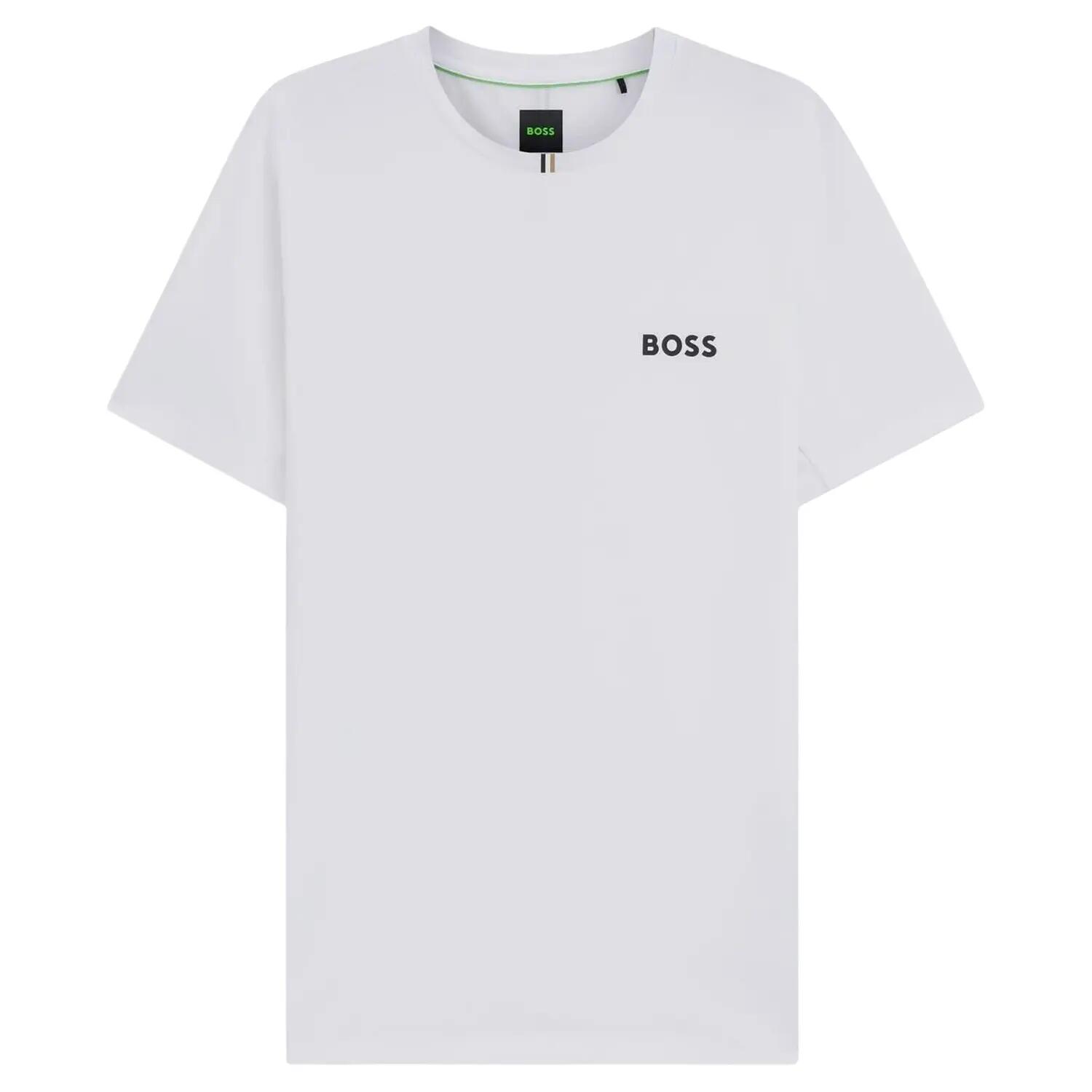 "Toc" TShirt für , Piqué, Schmal Herren Weiß 2/6