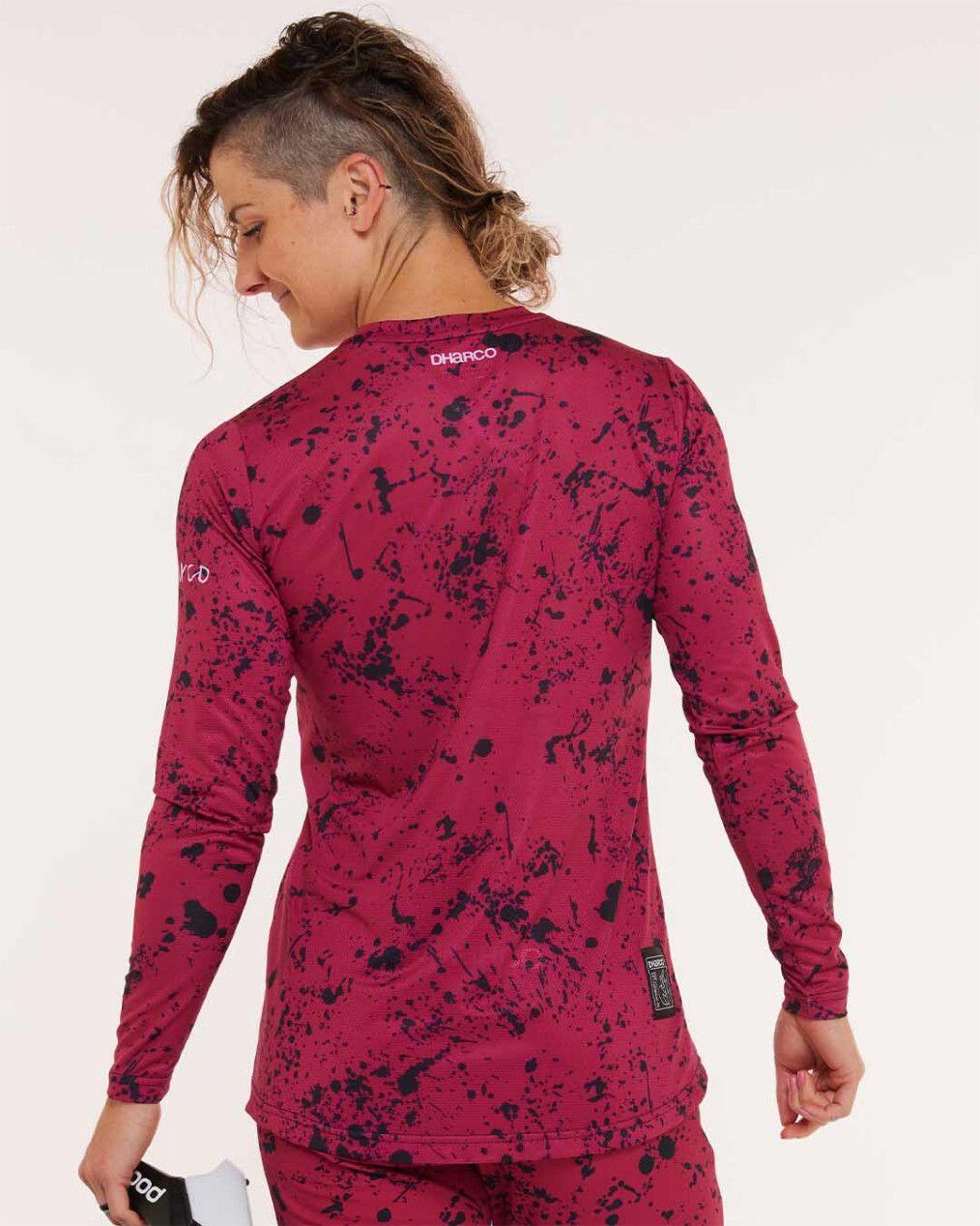 Race Women's Long Sleeve Jersey Red 3/7