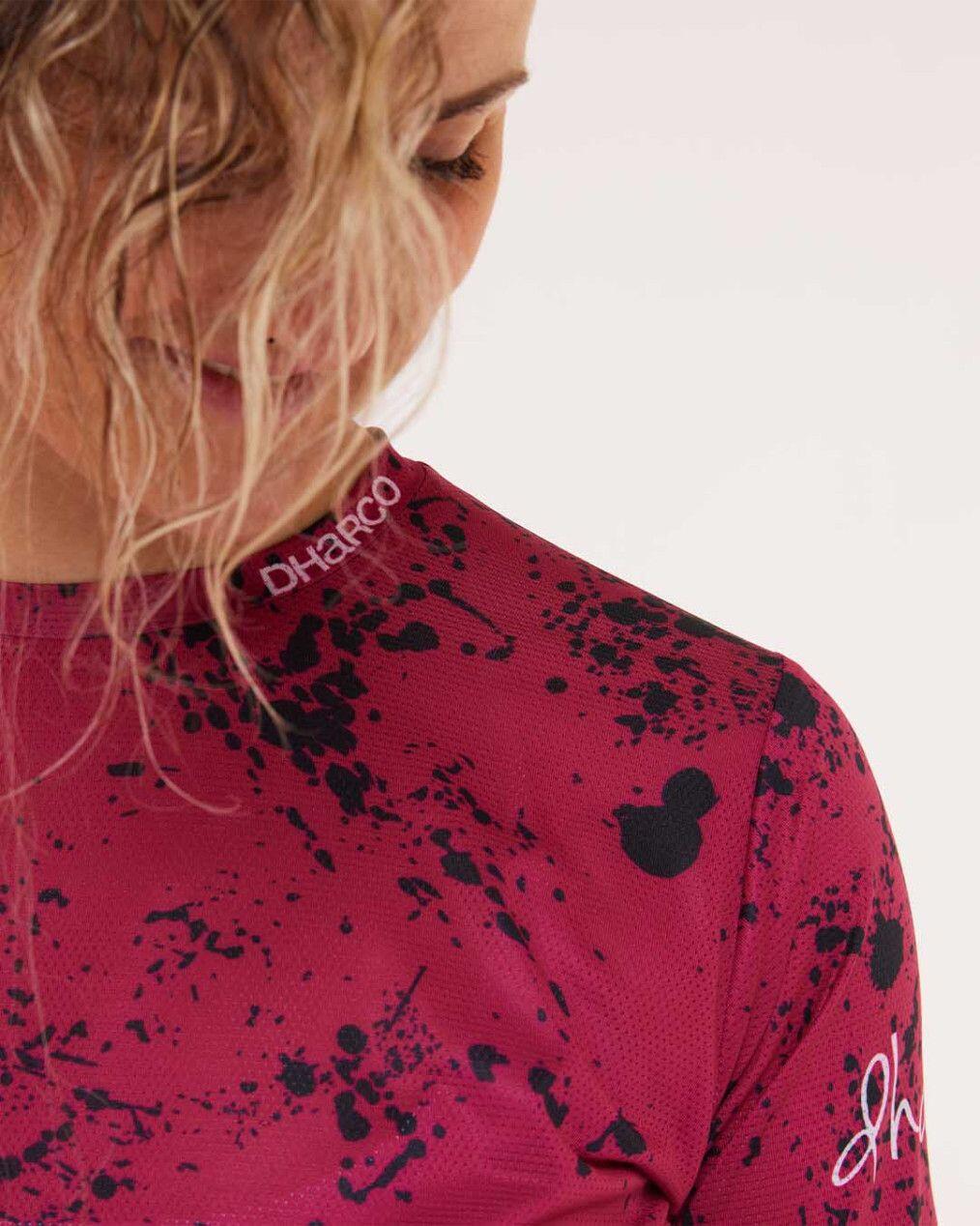 Race Women's Long Sleeve Jersey Red 5/7
