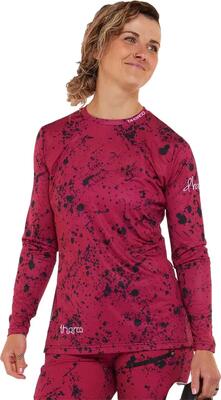 Race women's long sleeve jersey red