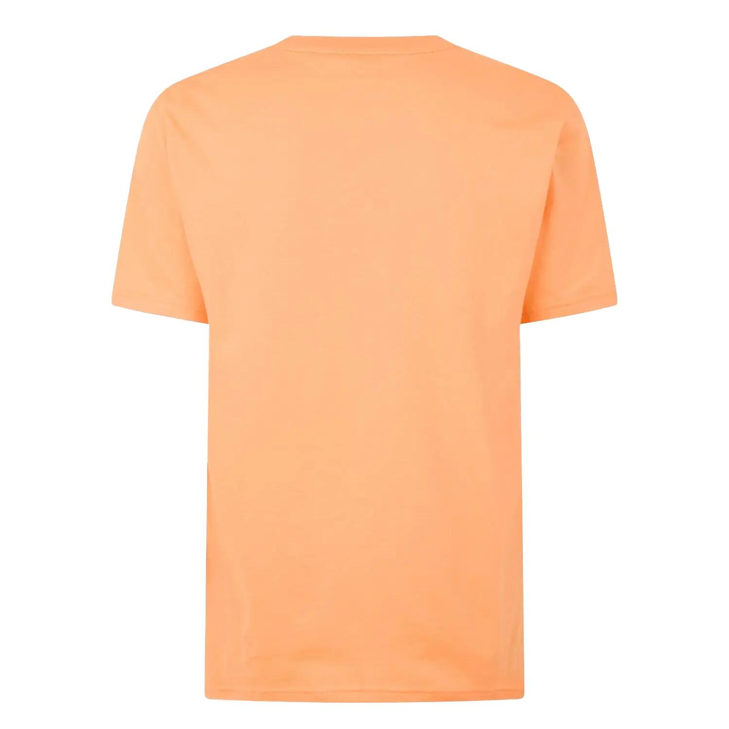 Tshirt Motif/style Logo HBW Homme (Orange Clair) 2/2