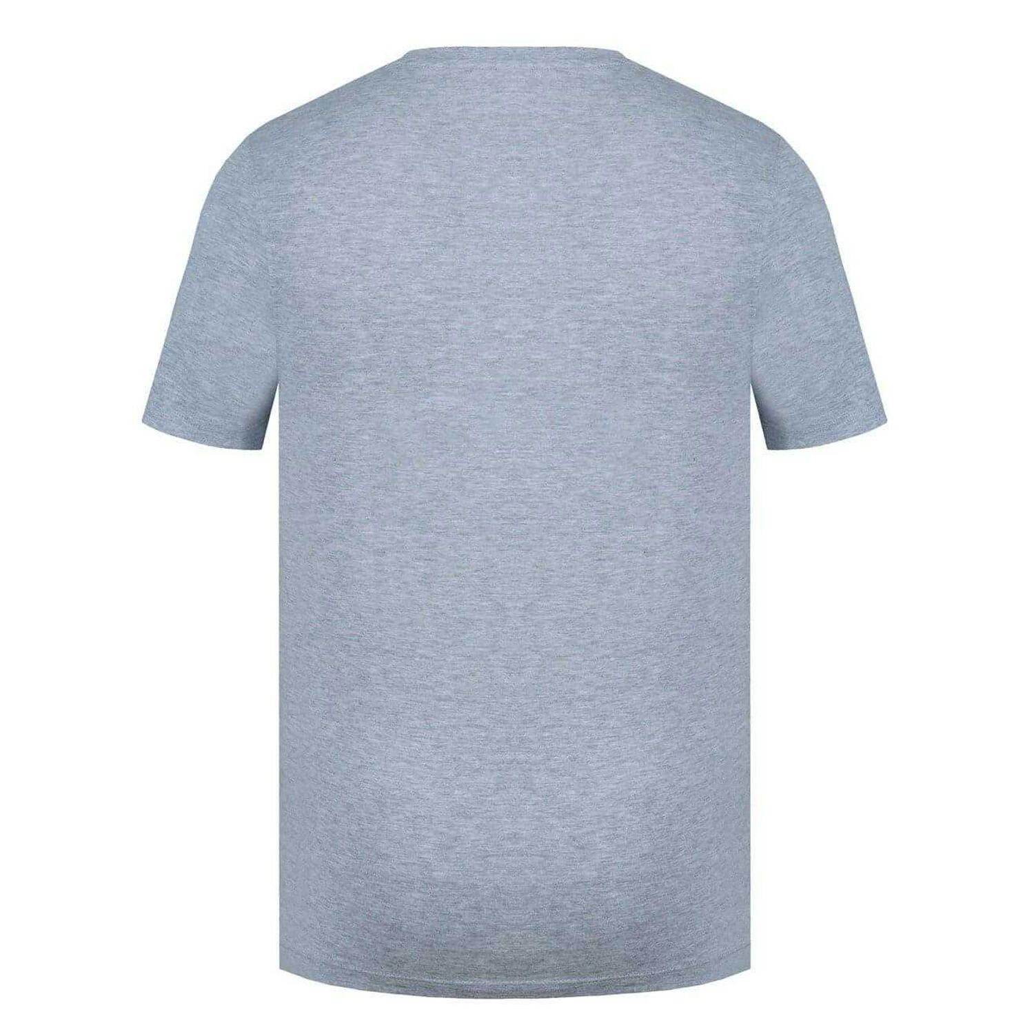 Maglietta Logo 3D Uomo Slazenger Grigio Di Marna Marna 2/3