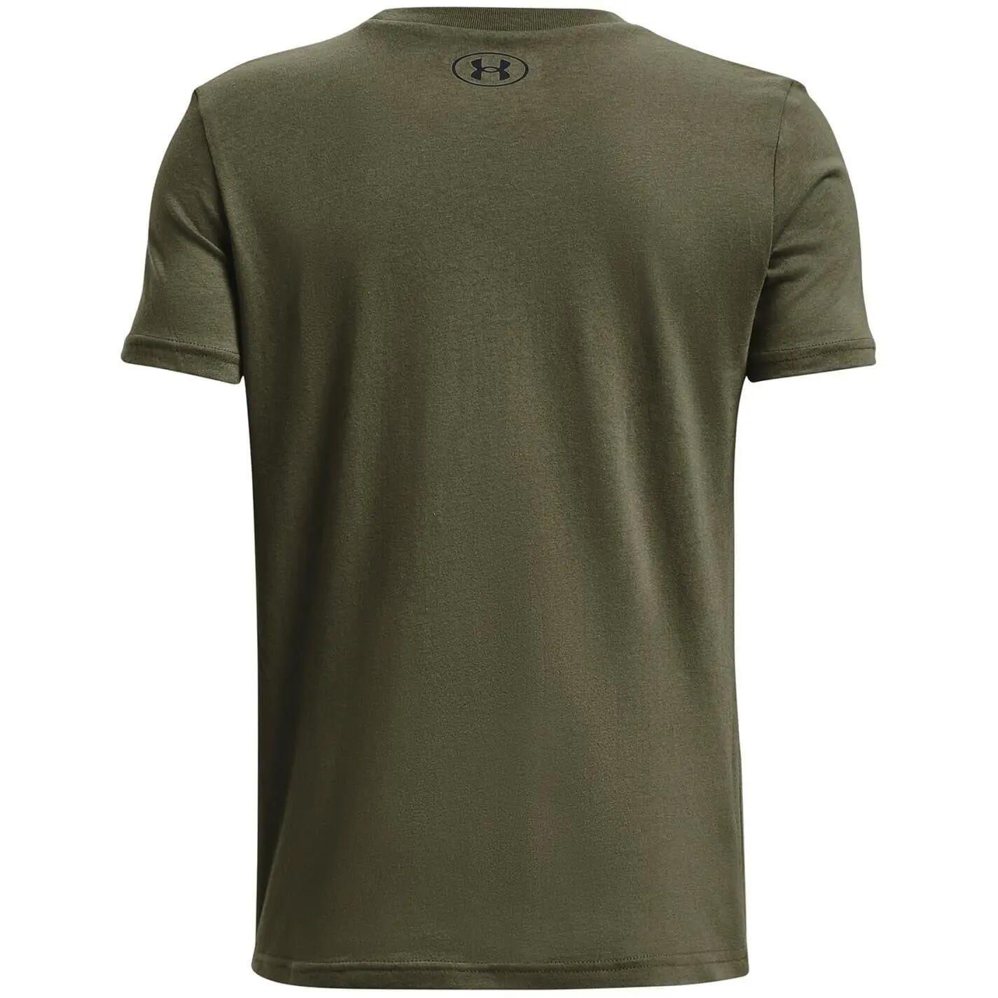 Tshirt Manches Courtes Motif/style Logo Garçon (Vert) 2/3