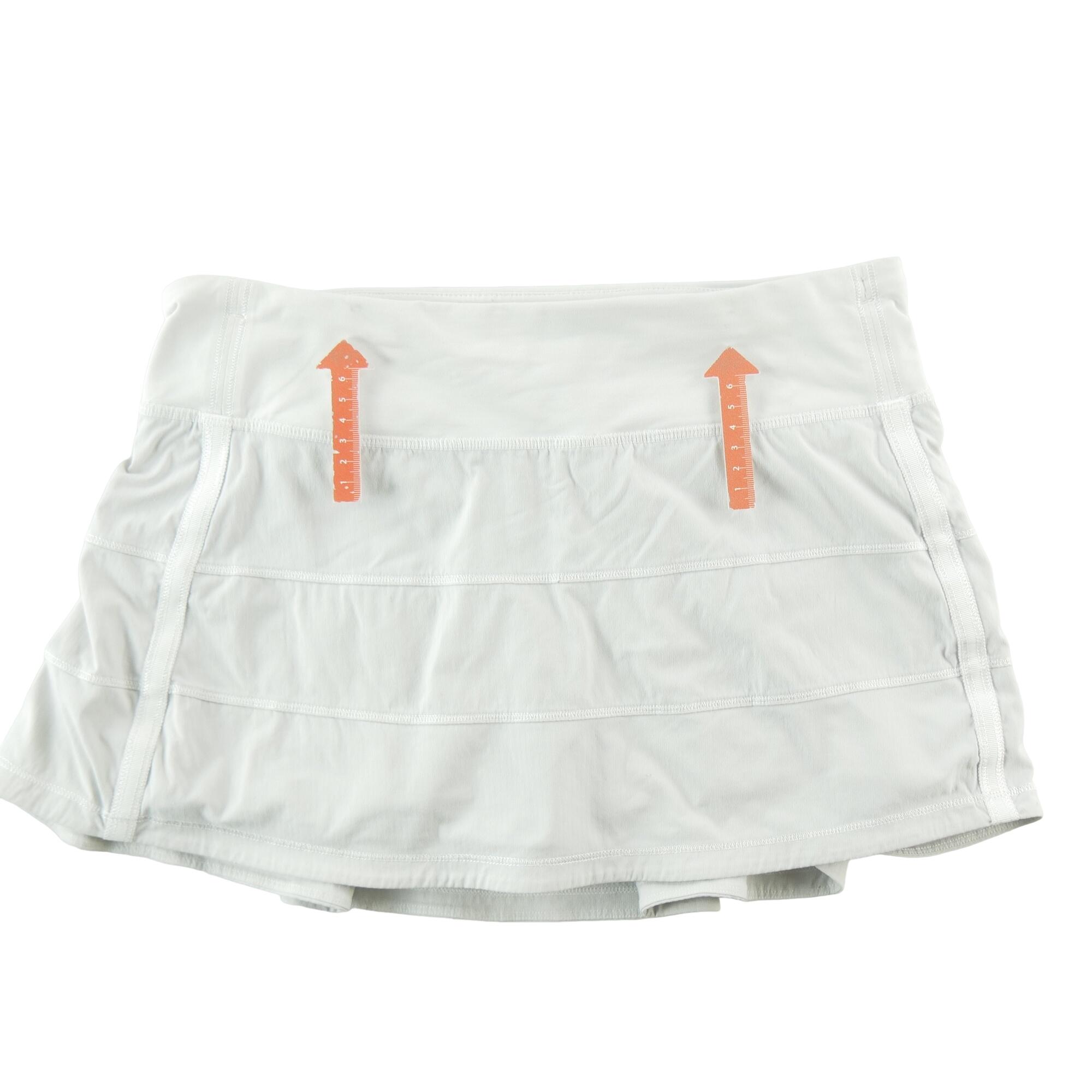 Segunda Vida - Short Mujer Pace Rival Blanco - Bueno 6/7