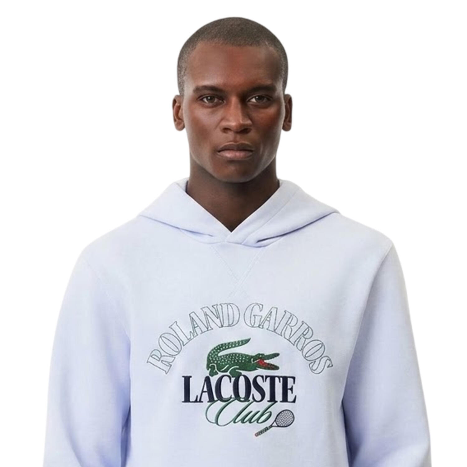 "Roland Garros" Kapuzenpullover für Damen Unisex, leger Herren Blau 3/3