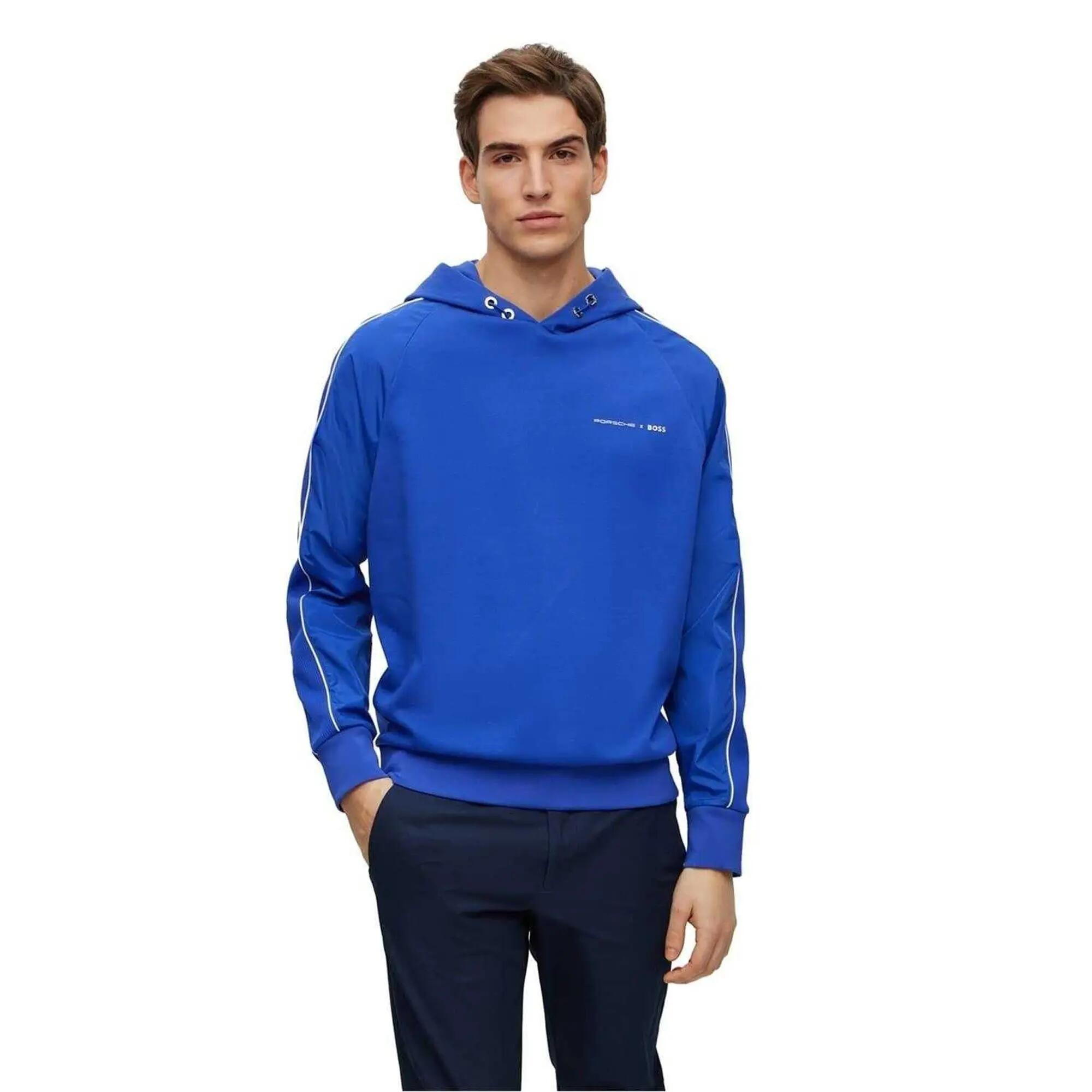 "Porsche X" Kapuzenpullover für Herren Leuchtendes Blau 2/3