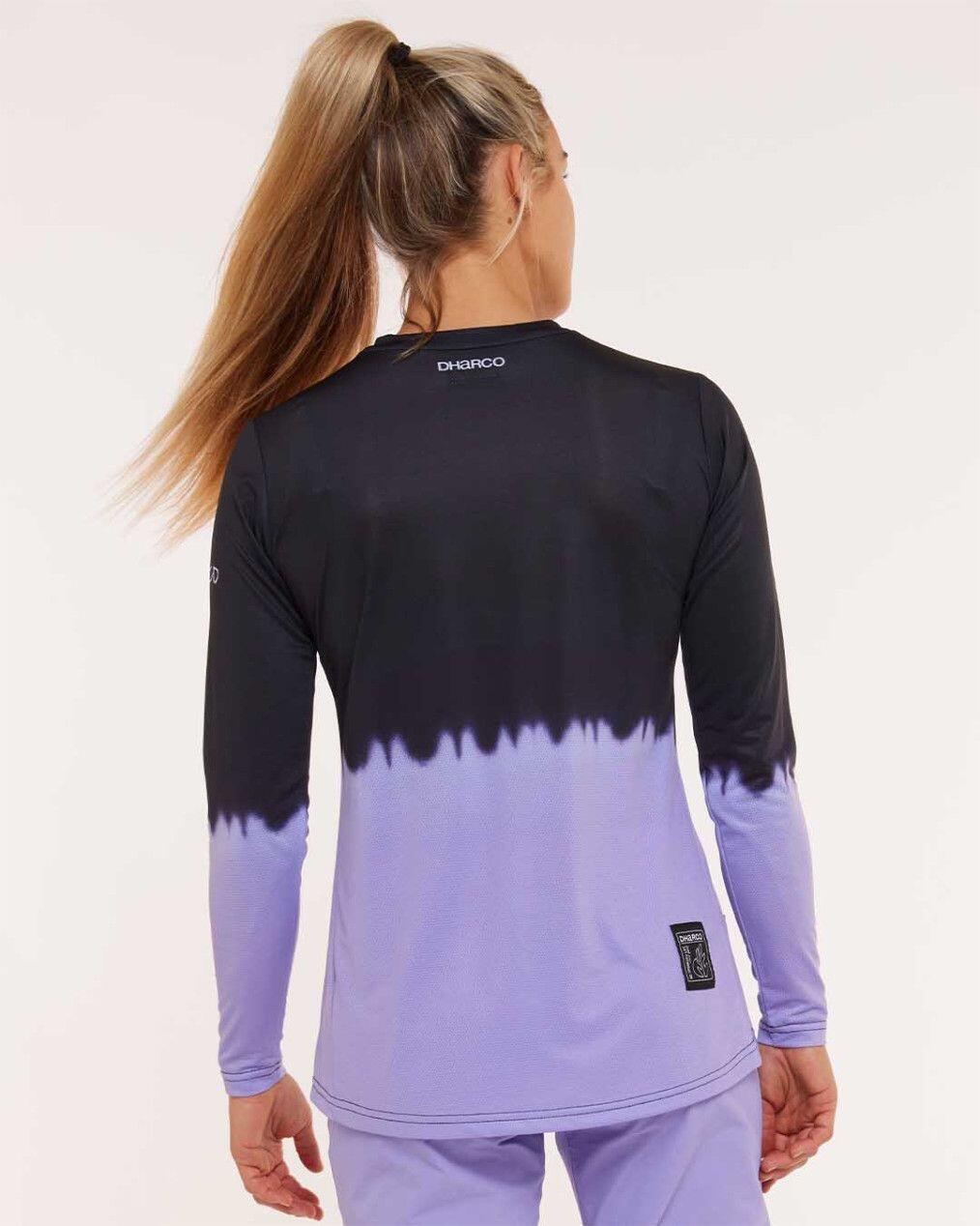 Race Women's Long Sleeve Jersey Black/Purple 3/6