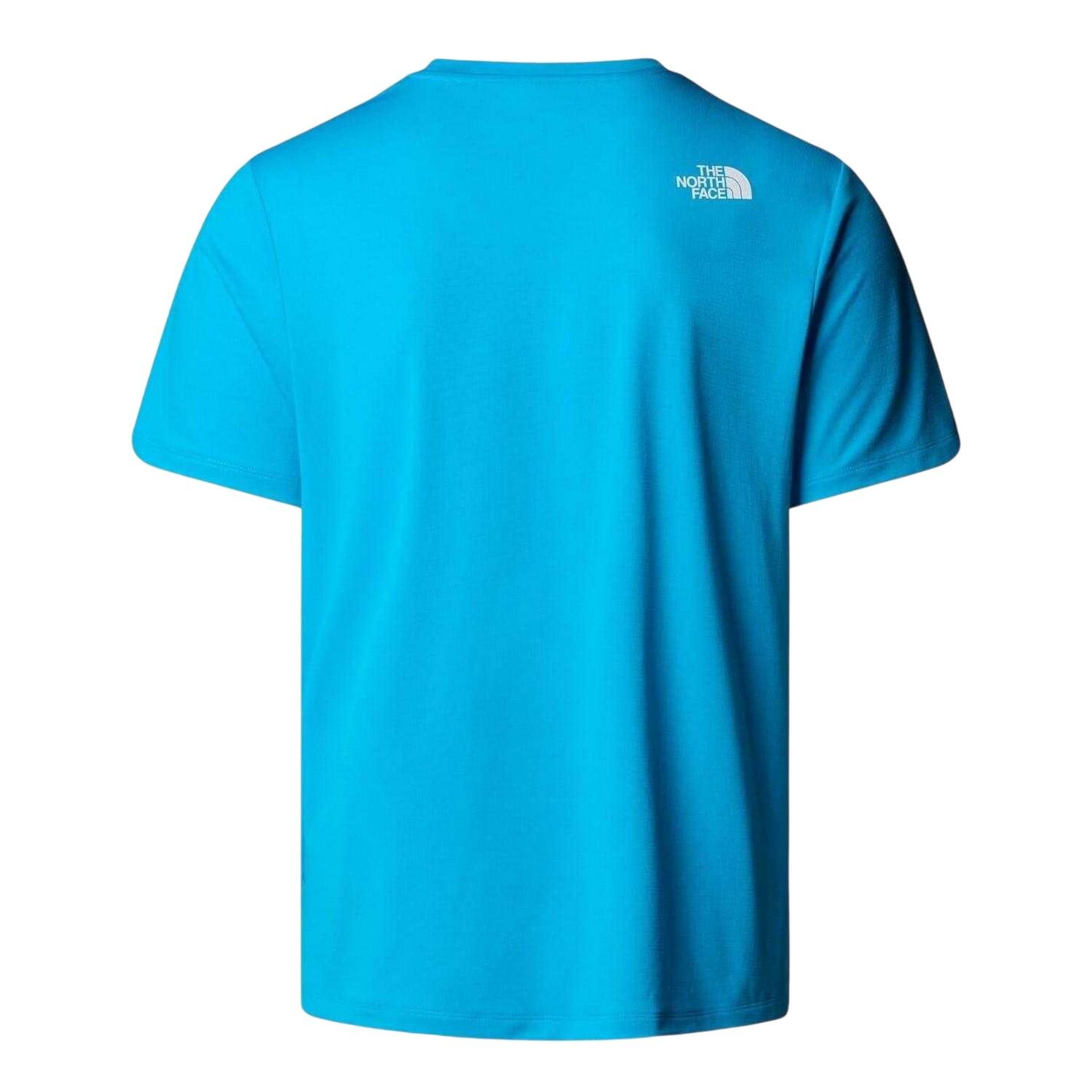 Tshirt Motif/style Logo 24/7 Homme (Bleu) 3/3