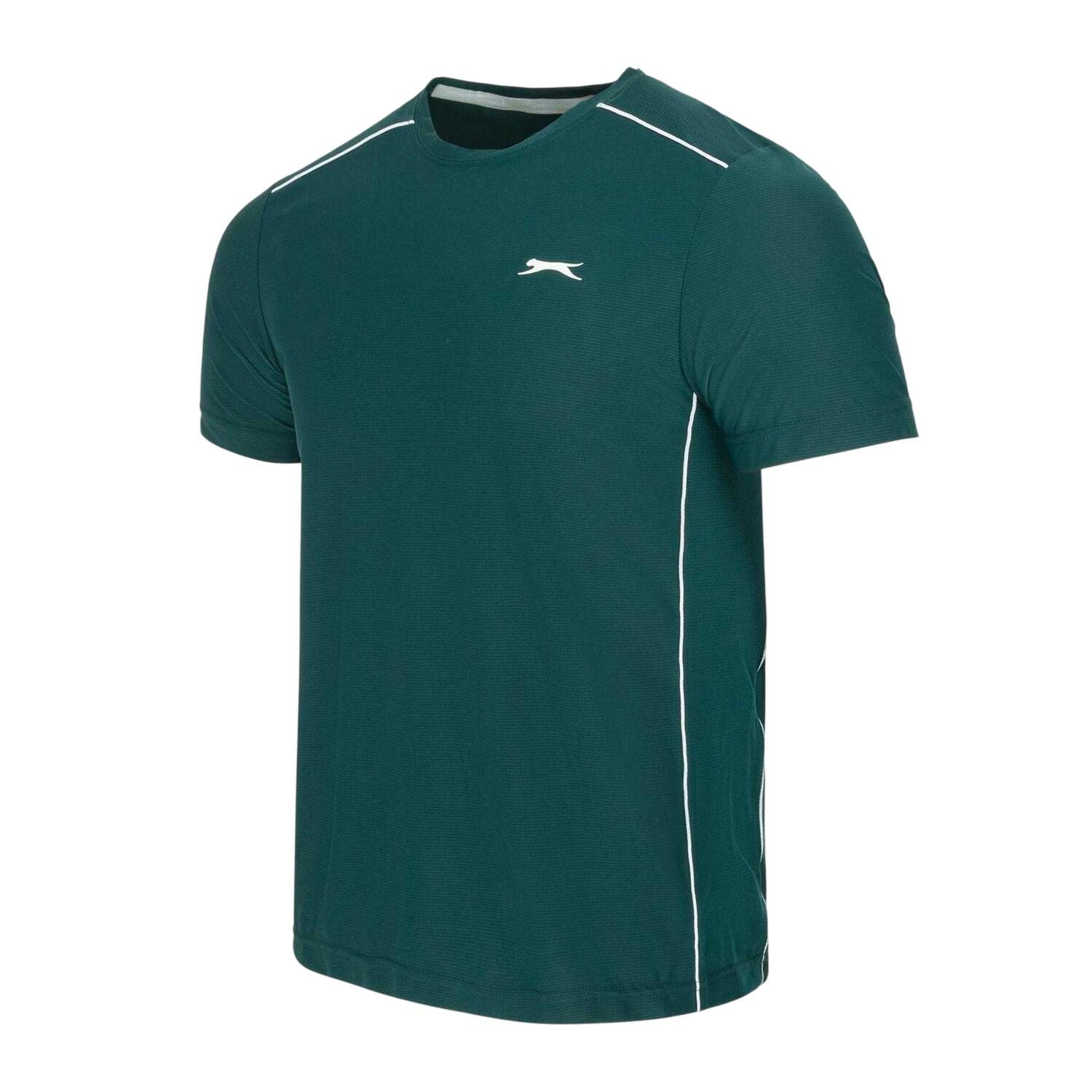 "Tech" TShirt für , Performance, Tennis Herren Tannengrün 3/3