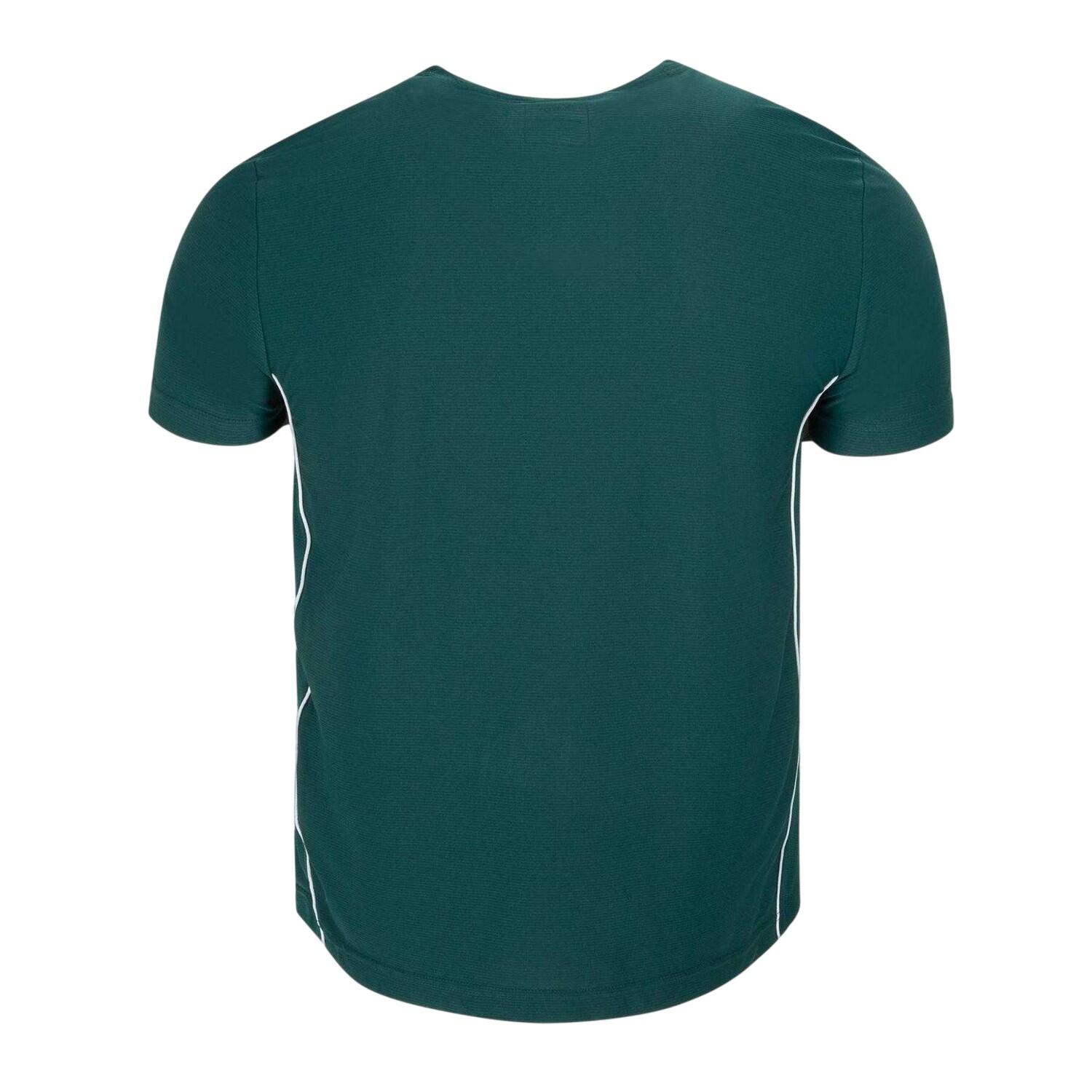 "Tech" TShirt für , Performance, Tennis Herren Tannengrün 2/3
