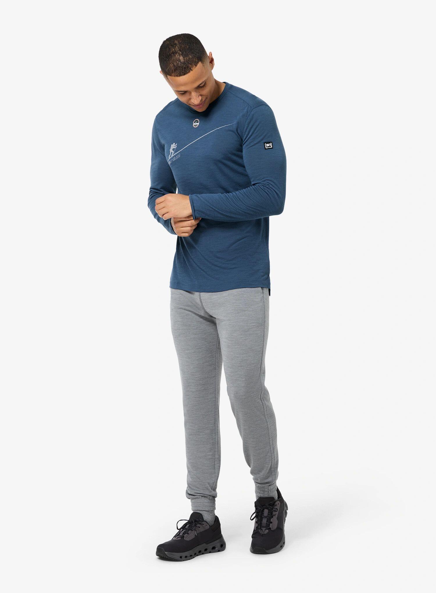 Bluza bez kaptura Super.natural HZSG Haute Route LS 3/6