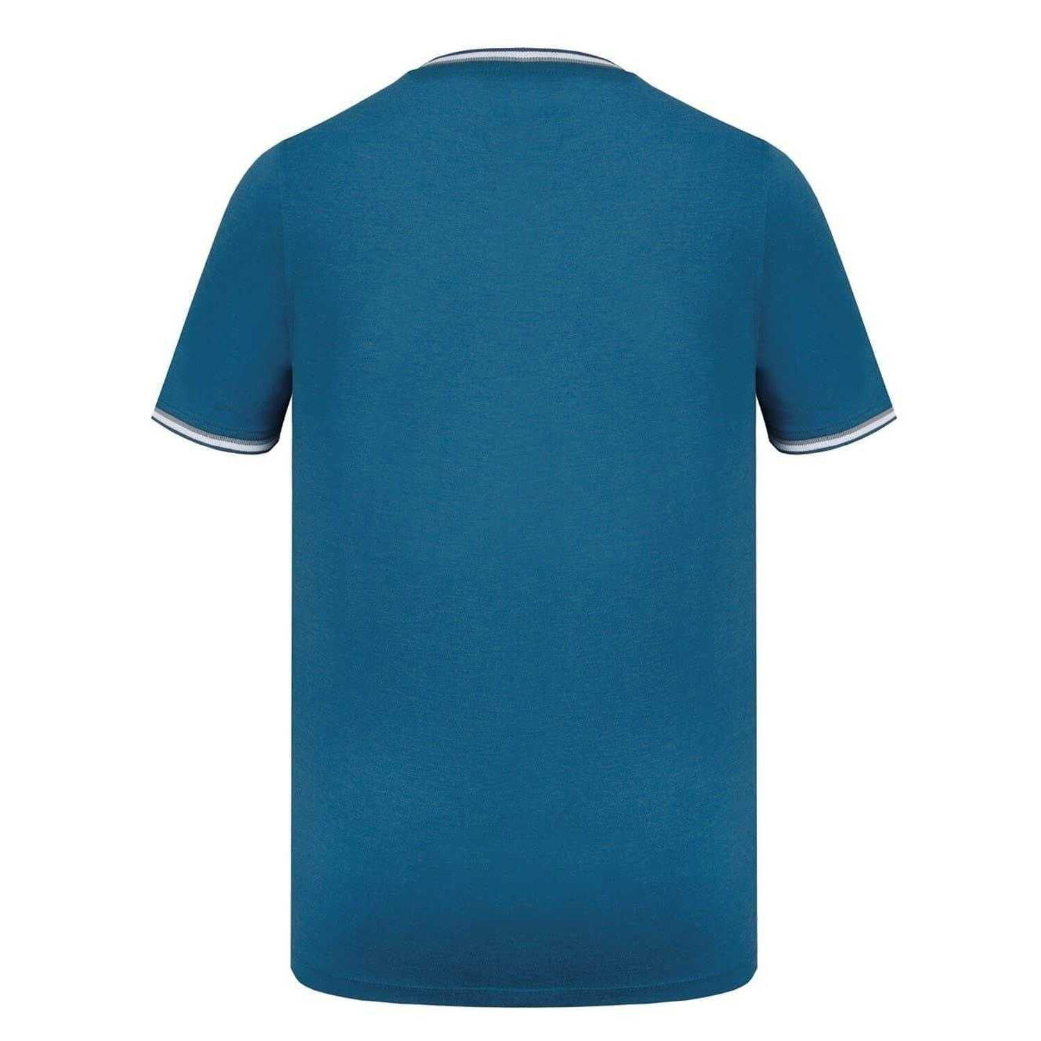 TShirt für , Baumwolle Herren Petrol 2/4