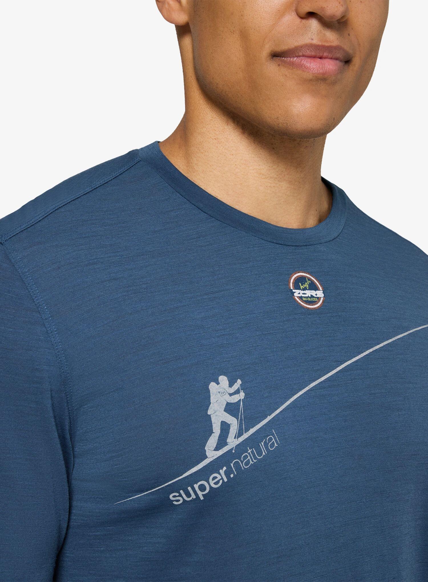 Bluza bez kaptura Super.natural HZSG Haute Route LS 5/6