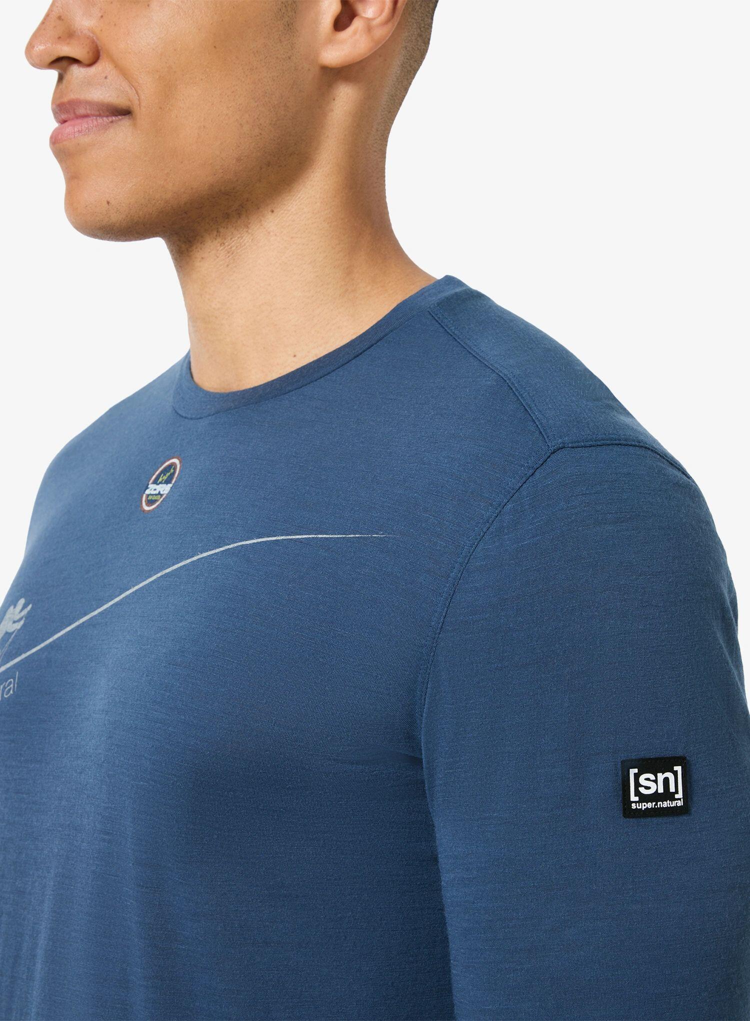 Bluza bez kaptura Super.natural HZSG Haute Route LS 4/6