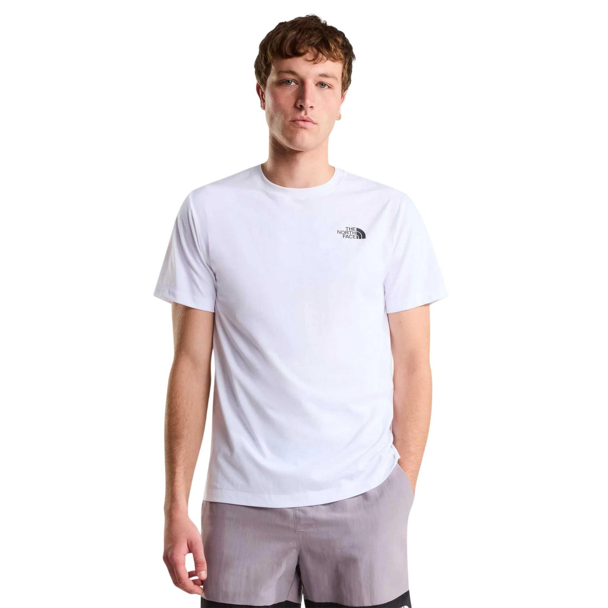 "Monte" TShirt für Herren Weiß 3/4