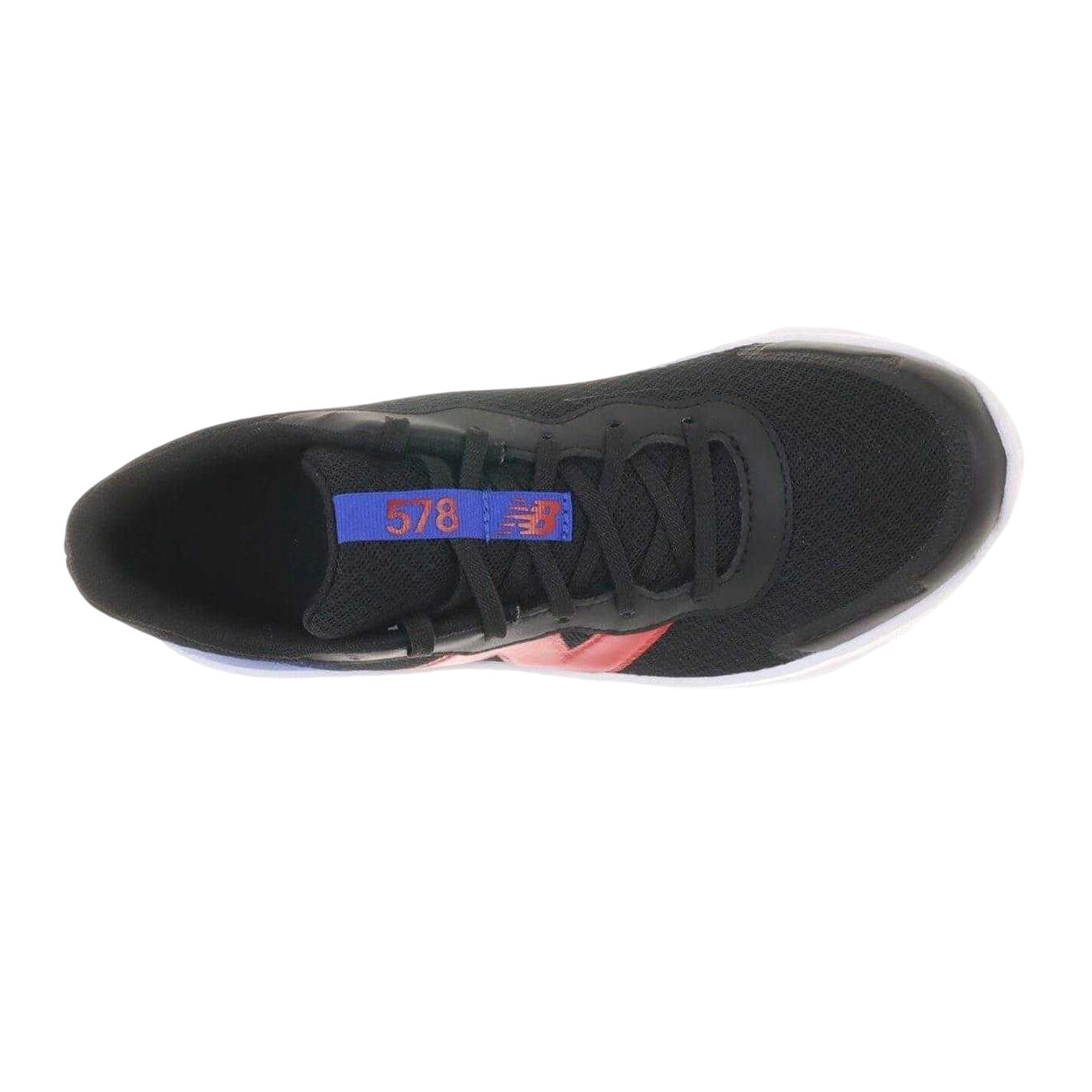 Baskets Enfant (Noir / Rouge / Bleu) 3/4