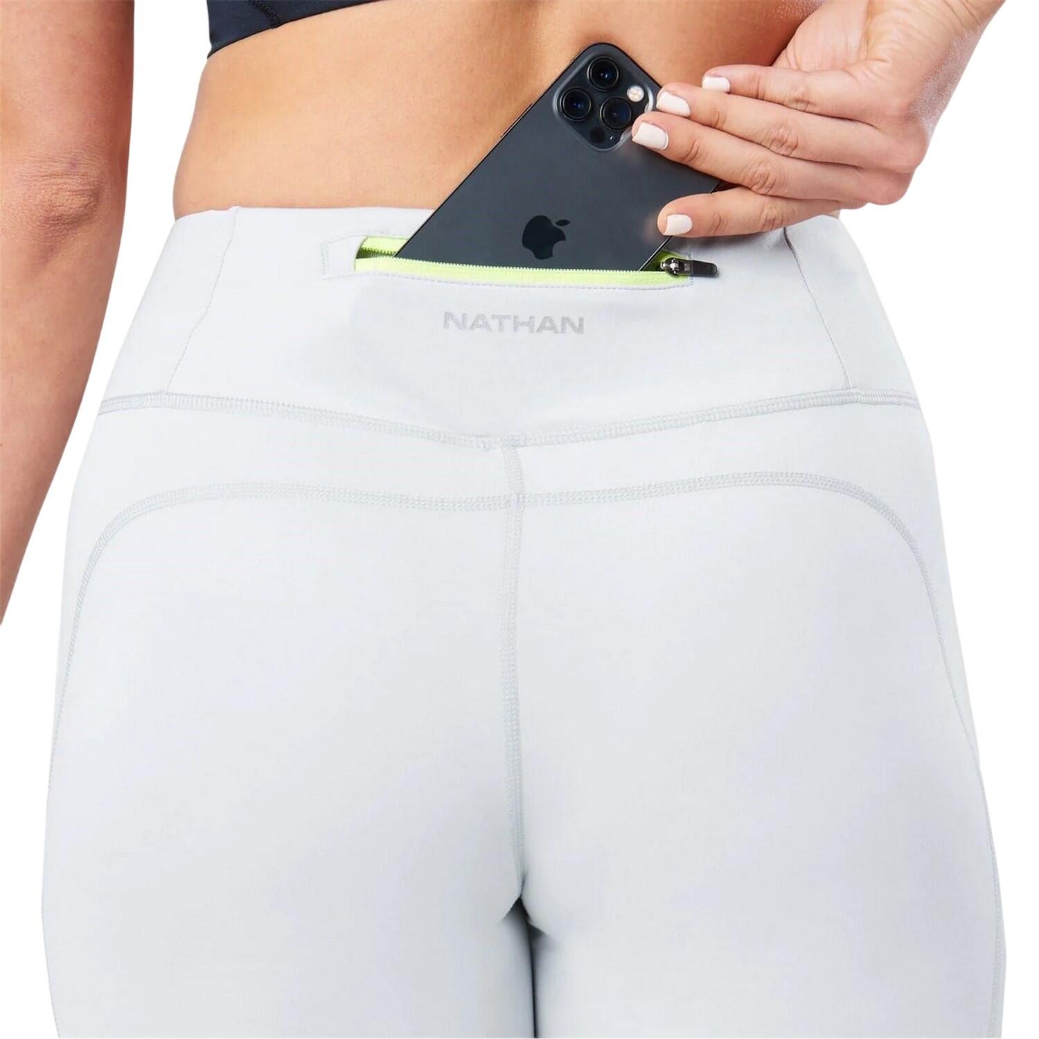 Pantacollant Vita Alta Donna Nathan Grigio Nebbia 4/4