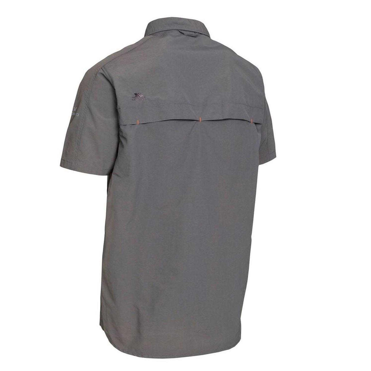 Mens AntiMosquito Shirt (Grey) 2/3