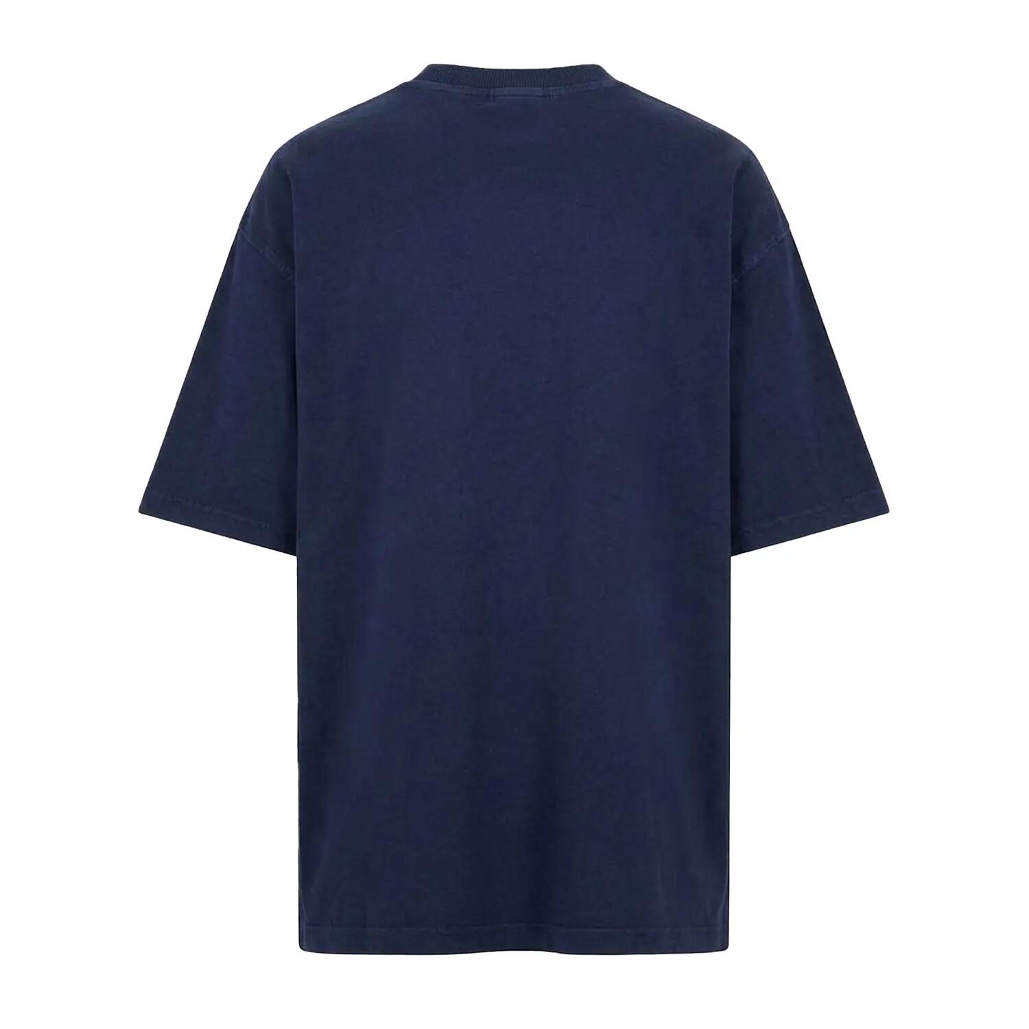 Mens Tie Dye Regular TShirt (Dark Blue) 2/2