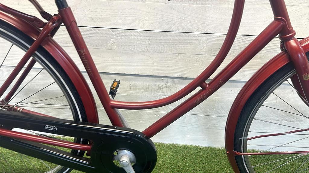 Batavus stadsfiets bike, rood 2/3