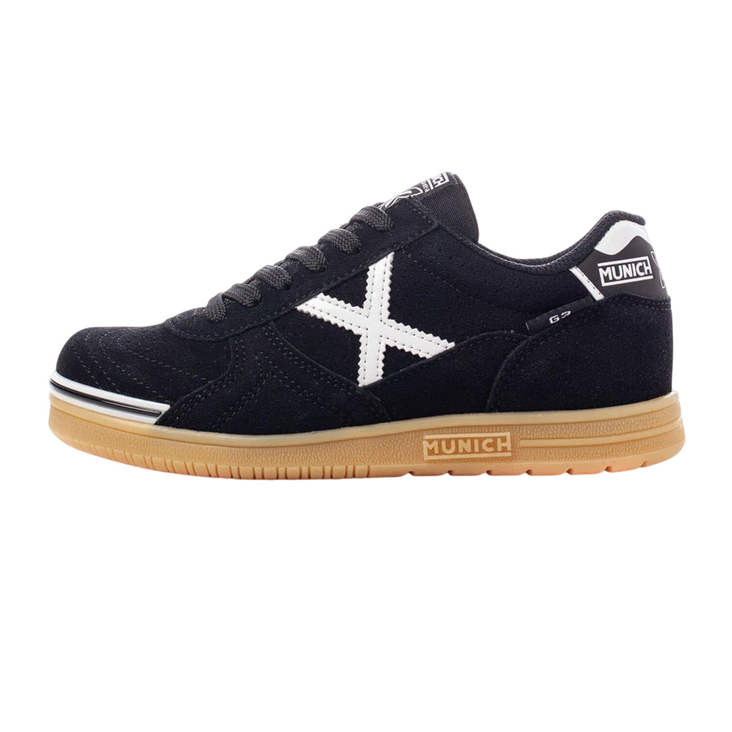 Childrens/Kids G3 Profit Flat Trainers (Black/White) 2/3