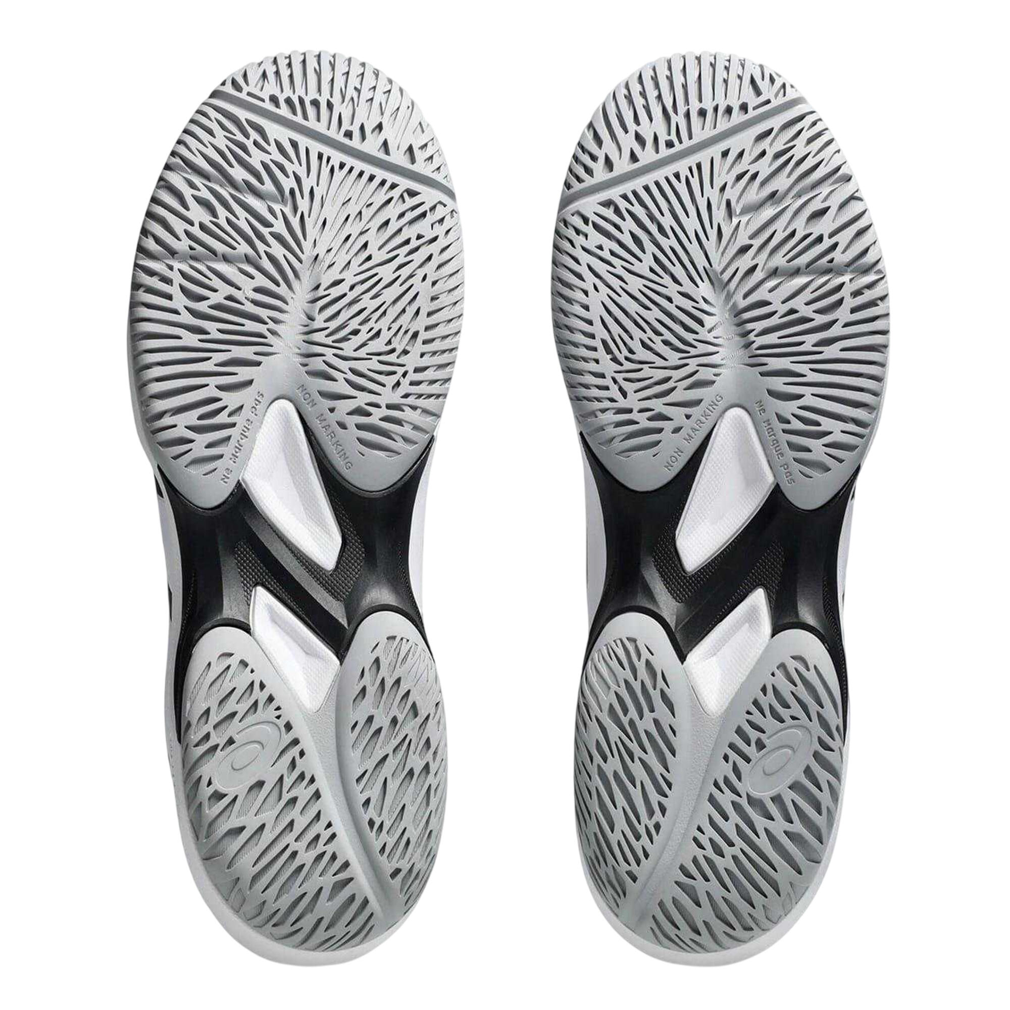 "Game FF" Logo Tennisschuhe für Herren Weiß/Schwarz 4/4
