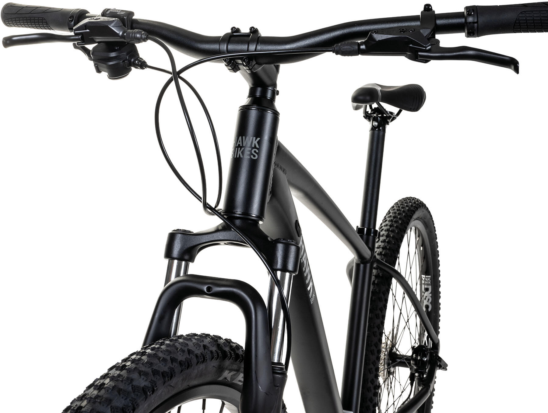 HAWK Trail One Mountainbike Schwarz 29er 2/4