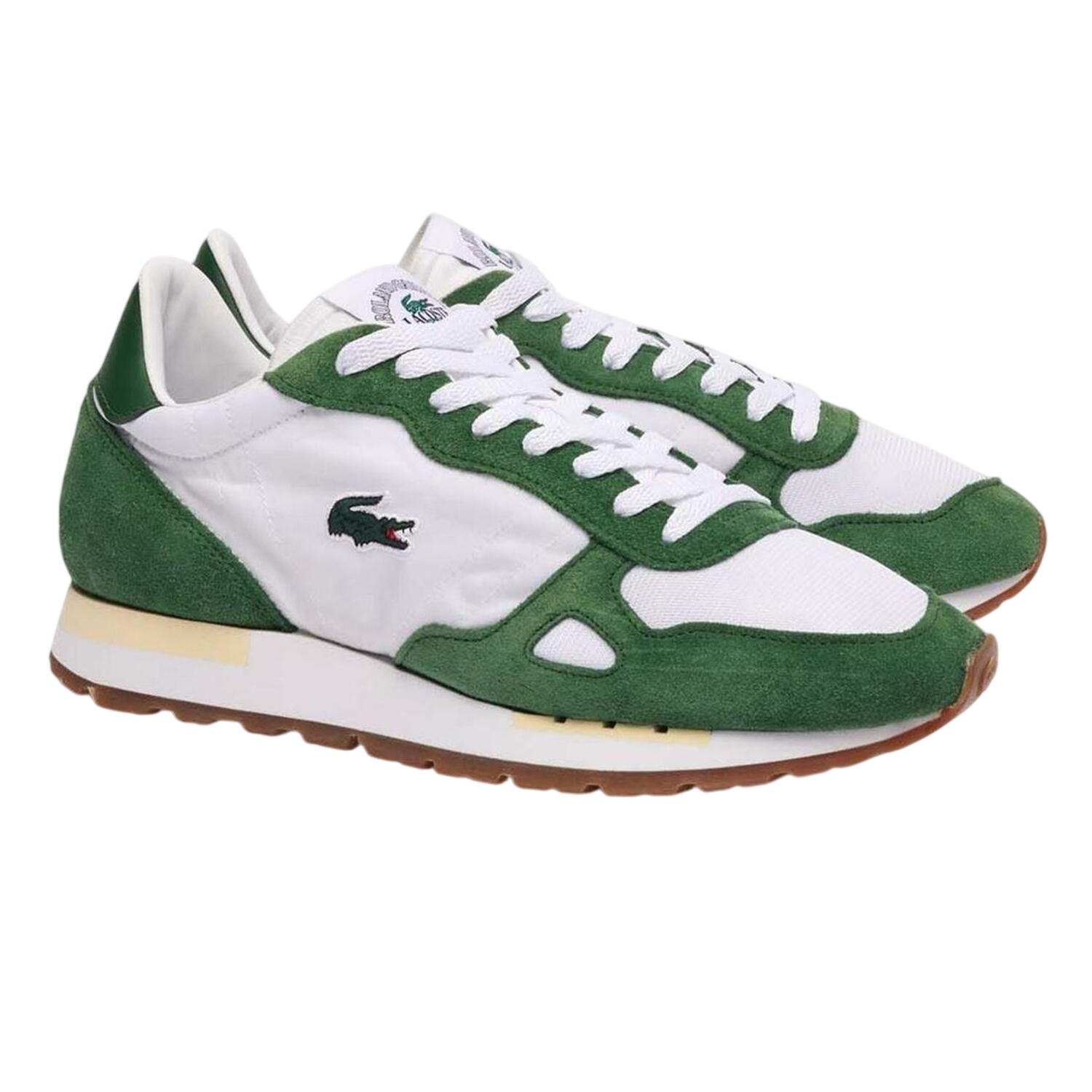 Scarpe Sportive 70 Pelle ScamosciataUomo Lacoste Partner Bianco 3/4