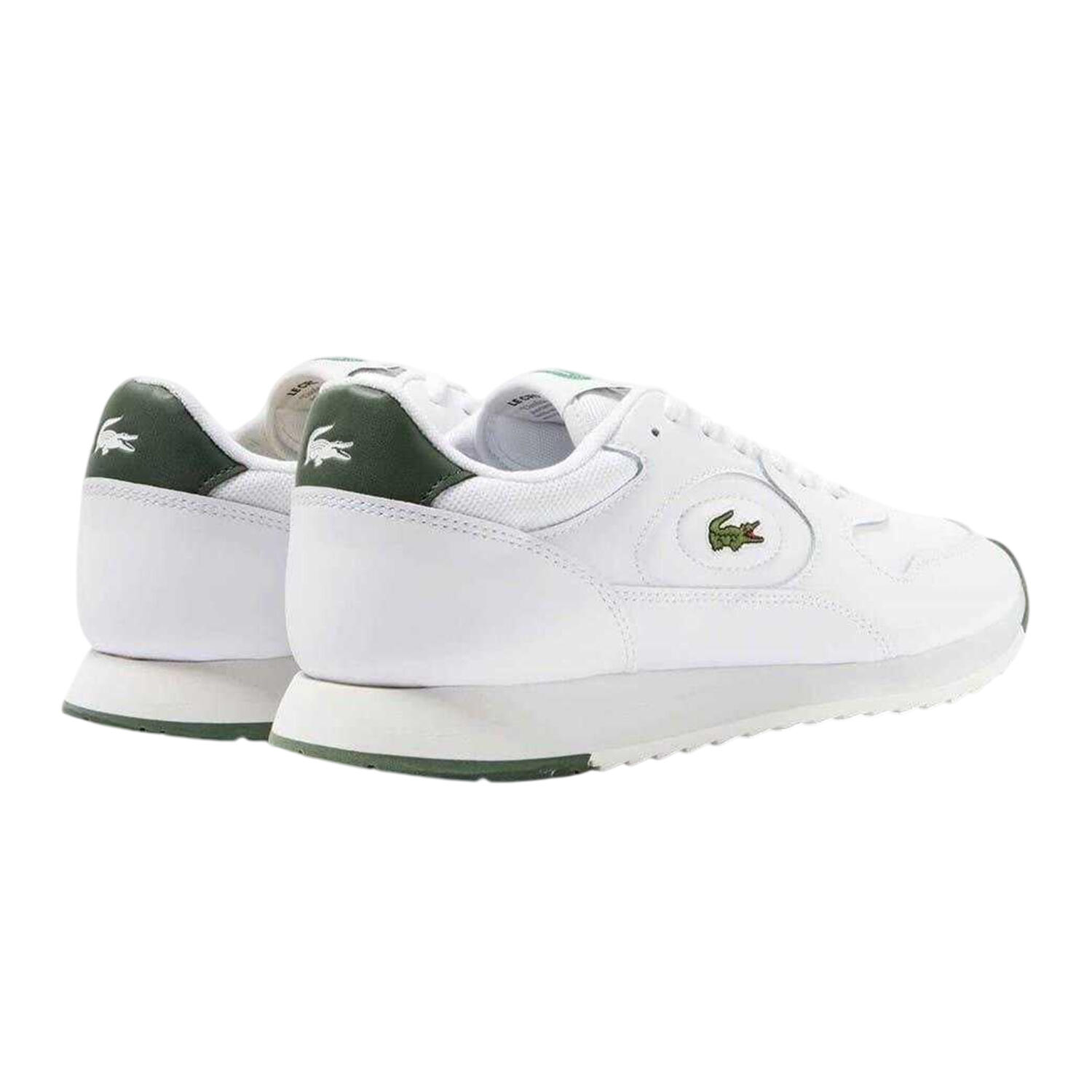 "Linetrack" Sneaker für , Leder Herren Weiß/Grün 2/3
