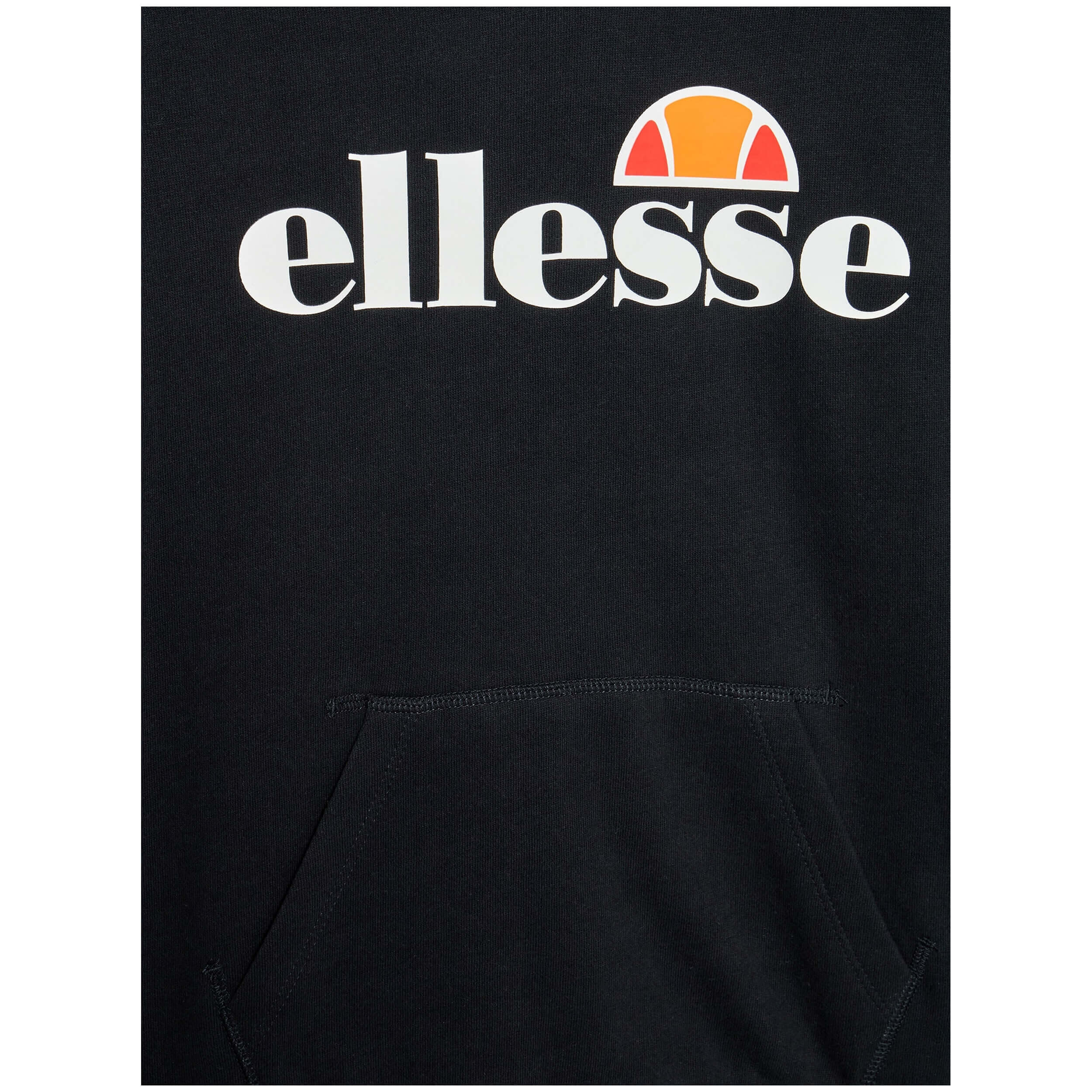 Felpa con cappuccio Ellesse modello S3E08575-BLACK per unisex ragazzi 3/3