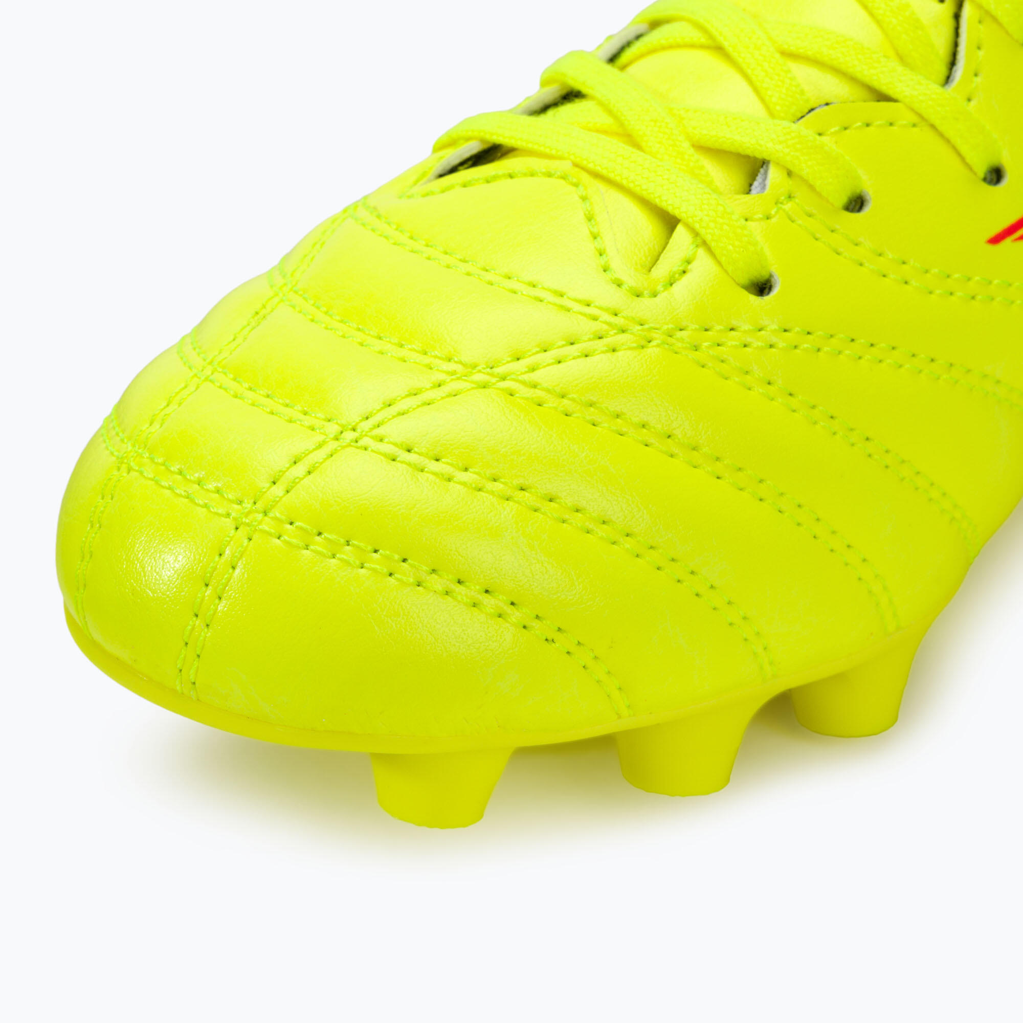 Buty piłkarskie Mizuno Monarcida Neo III Select MD safety yellow/fiery coral 2 7/7