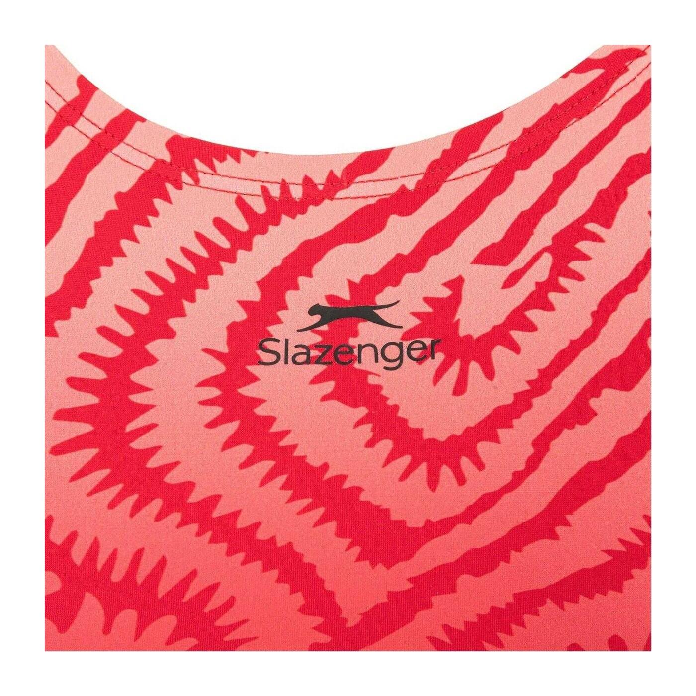 Maillot De Bain 1 Pièce Motif/style À Motifs Femme (Rouge) 4/4