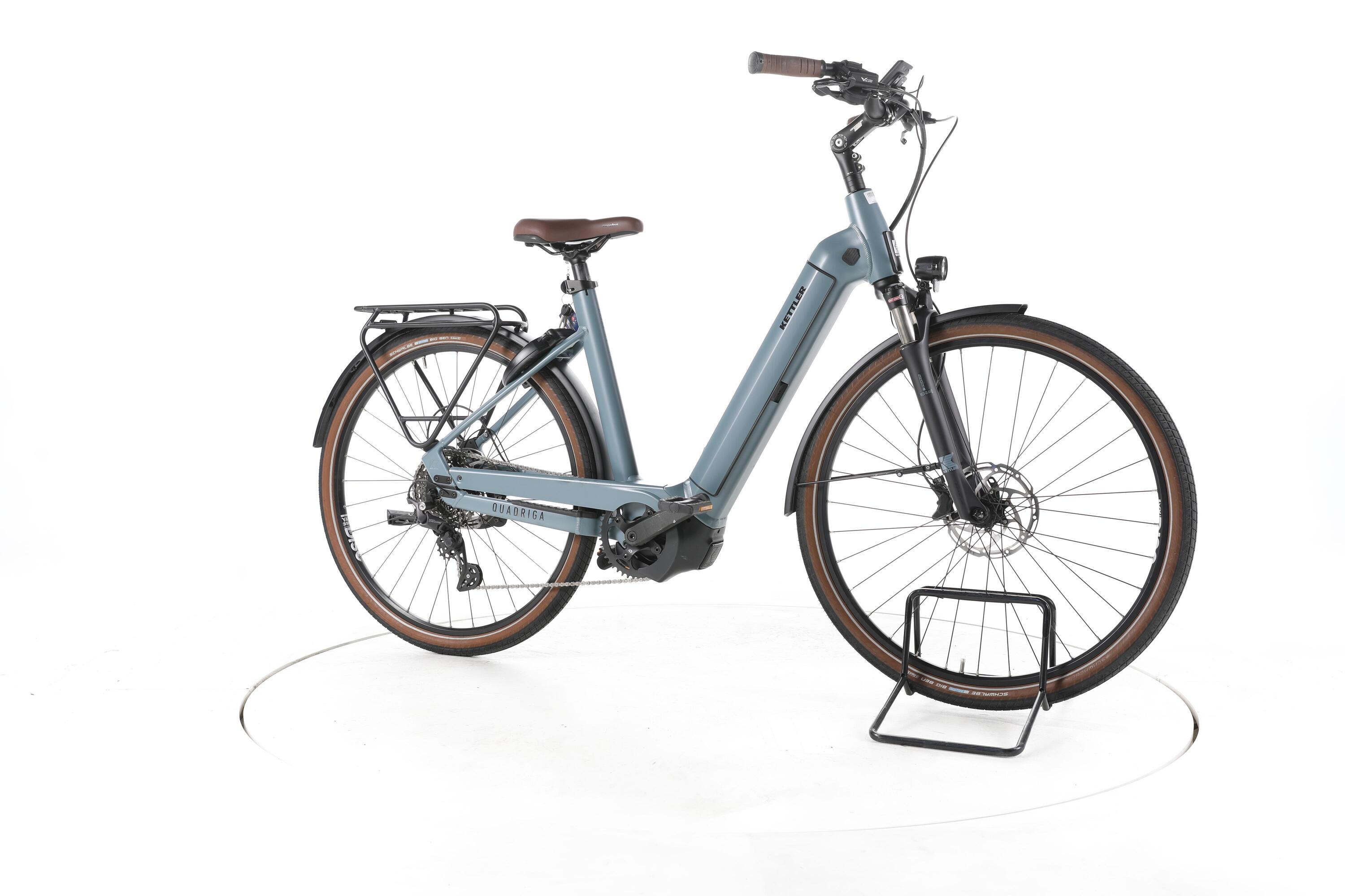 Segunda vida - Kettler QUADRIGA CX10 Trekking E-Bike Degrau baixo - Bom Estado 2/7