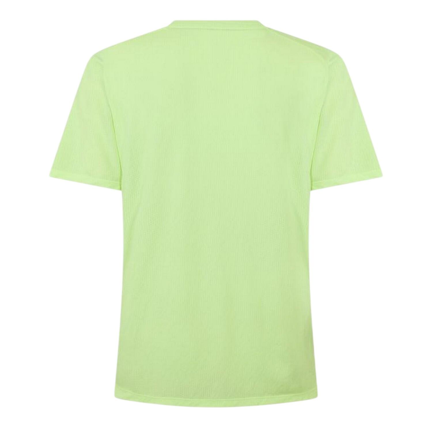 Mens Essentials Running TShirt (Green) 3/3