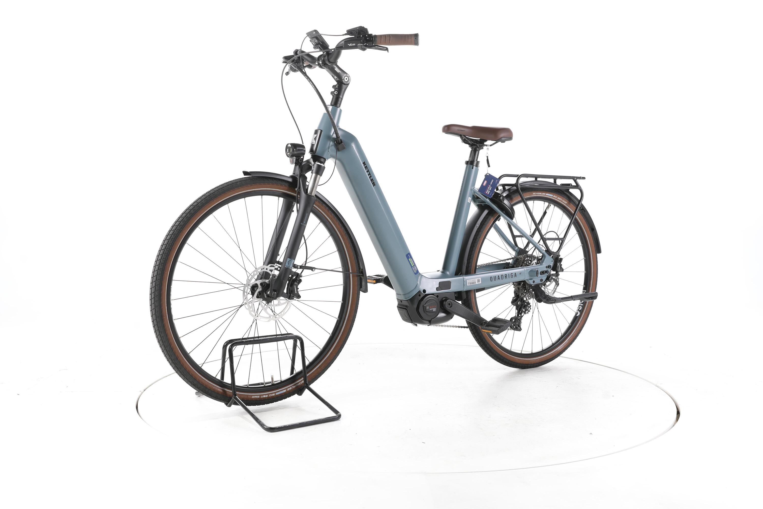 Segunda vida - Kettler QUADRIGA CX10 Trekking E-Bike Degrau baixo - Bom Estado 5/7