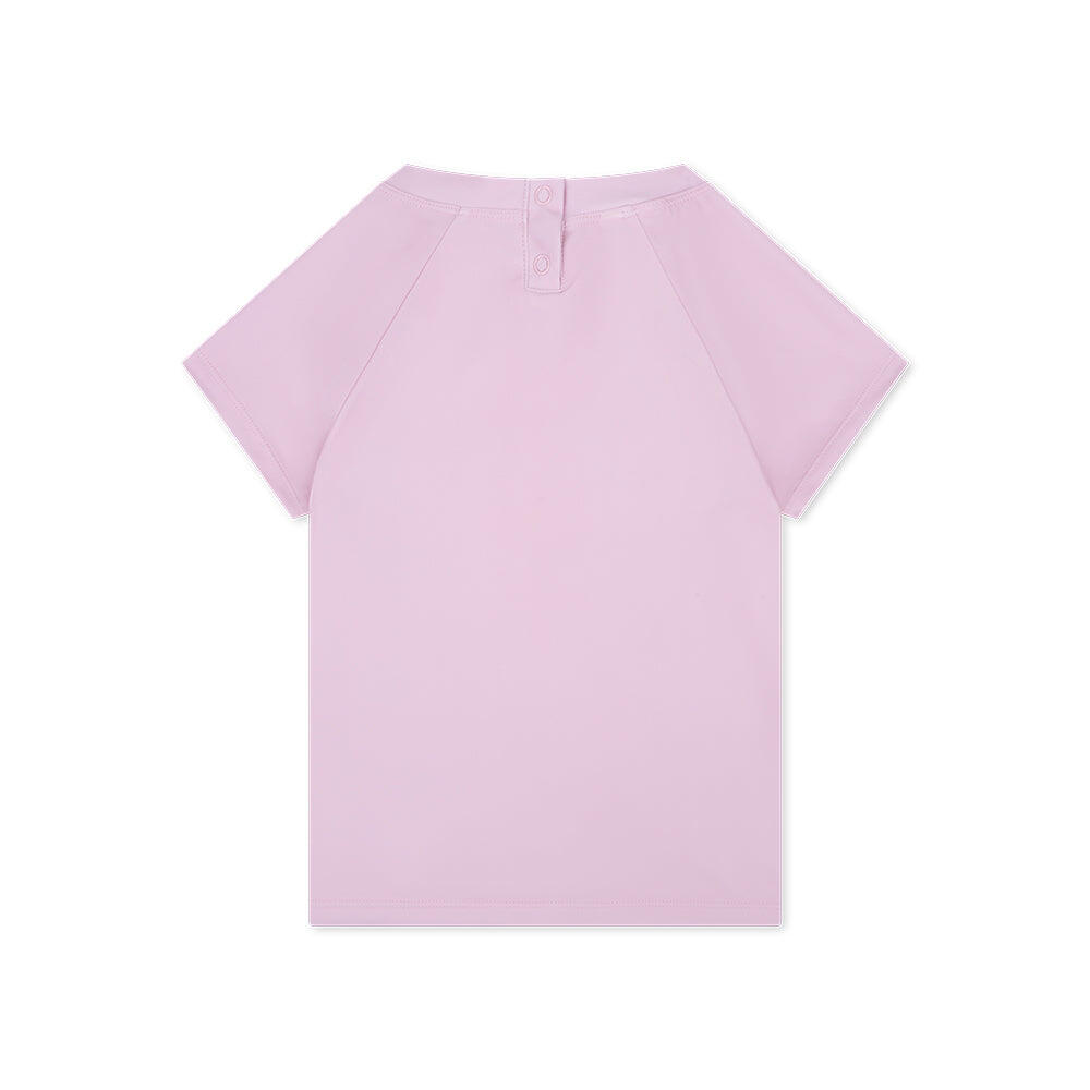 Camiseta de natación - Manga corta - 2-4 Años - Rosa - Coastal Charm - 98/104 3/6