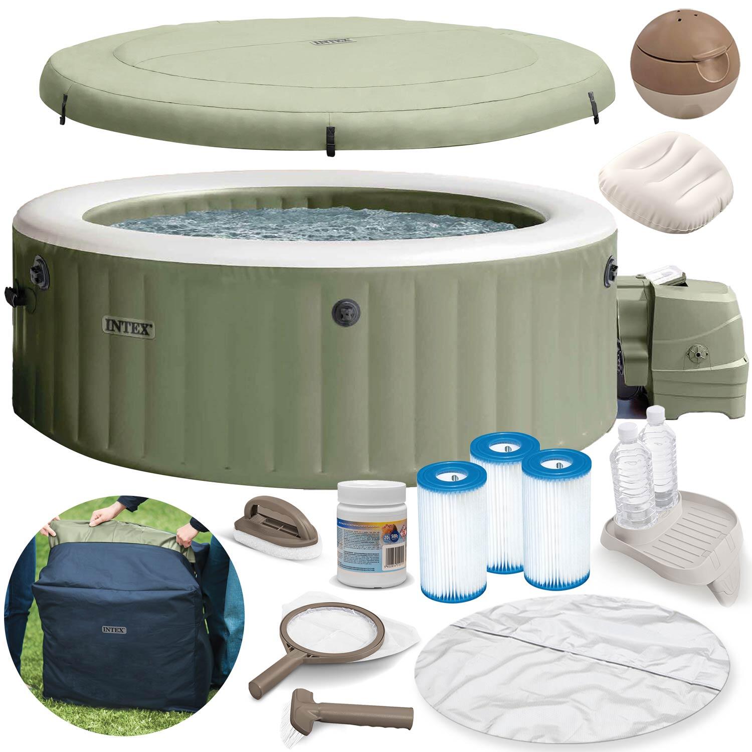 Dmuchane SPA Intex 28426 PureSpa 196x71cm hydromasaż 4os. zestaw model 2026 1/7