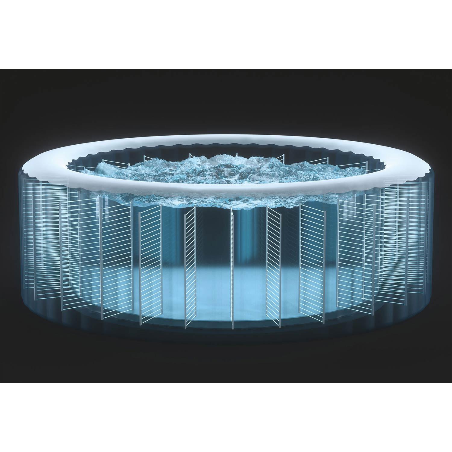 Dmuchane SPA Intex 28426 PureSpa 196x71cm hydromasaż 4os. zestaw model 2026 6/7