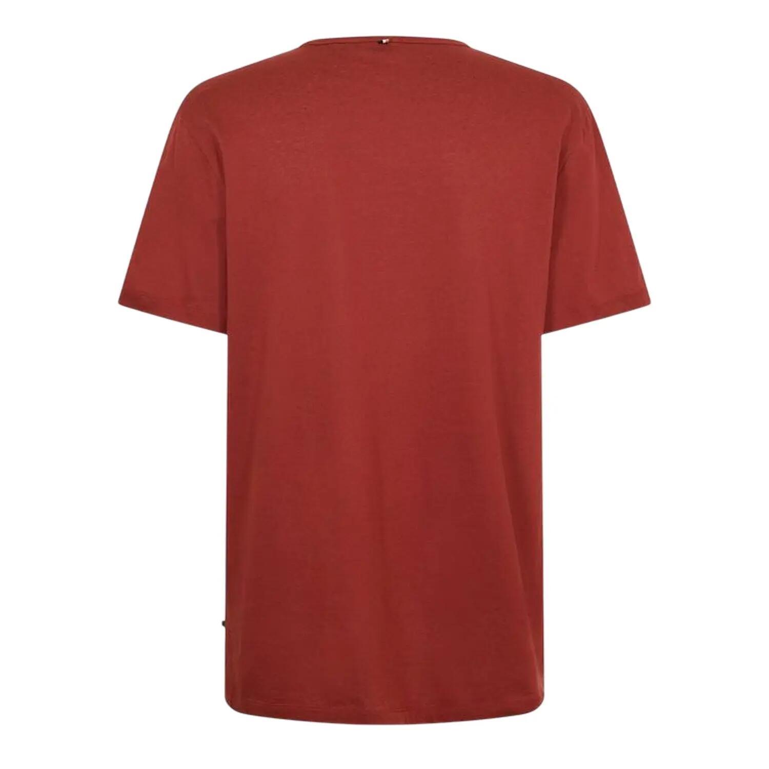 Mens Tiburt Plain TShirt (Brown) 2/2
