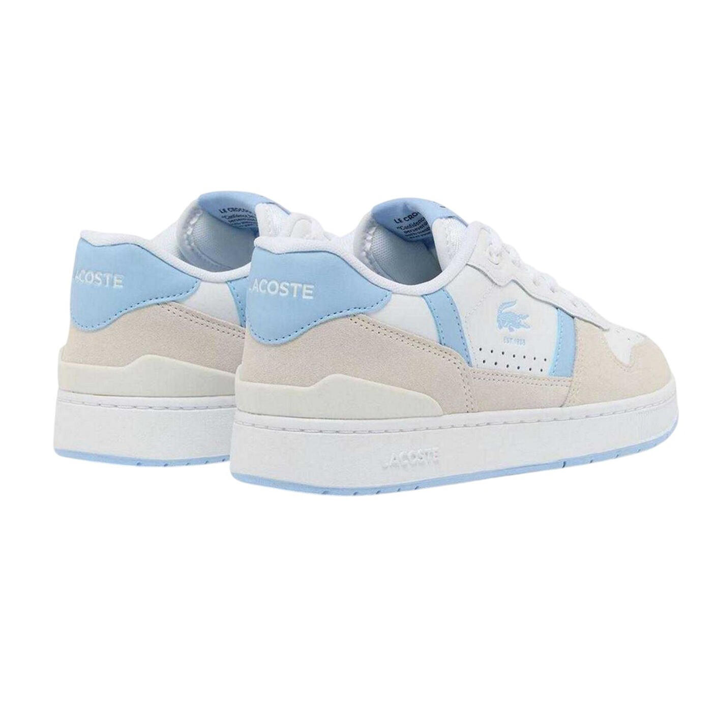 "TClip Set" Sneaker für Damen, Leder Kinder Weiß/Blau 2/4