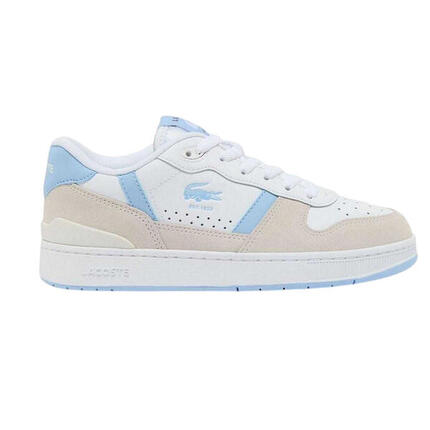 TClip Set" Sneaker für Damen, Leder Kinder Weiß/Blau