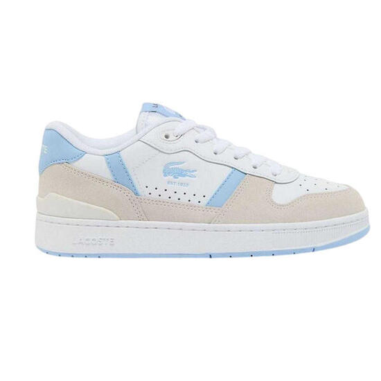 TClip Set" Sneaker für Damen, Leder Kinder Weiß/Blau